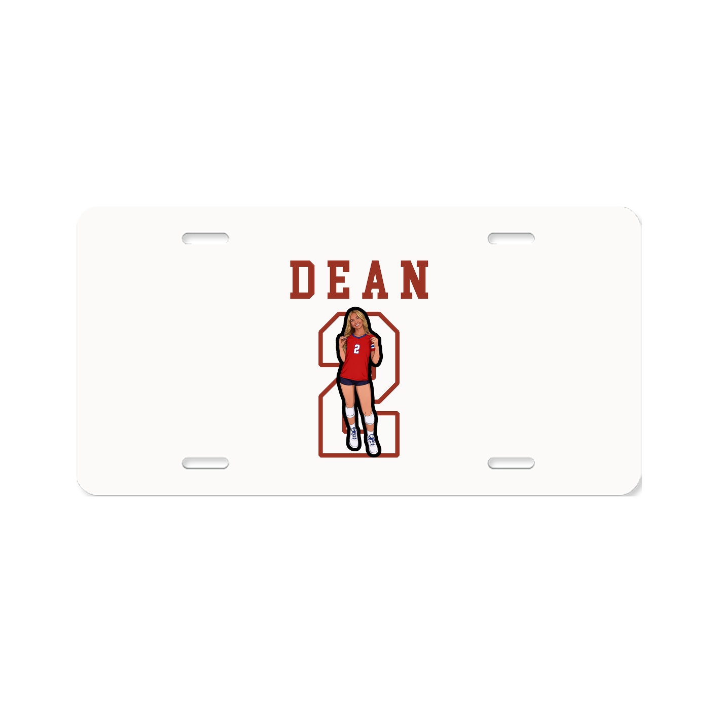 License Plate — Shirsey in Classic