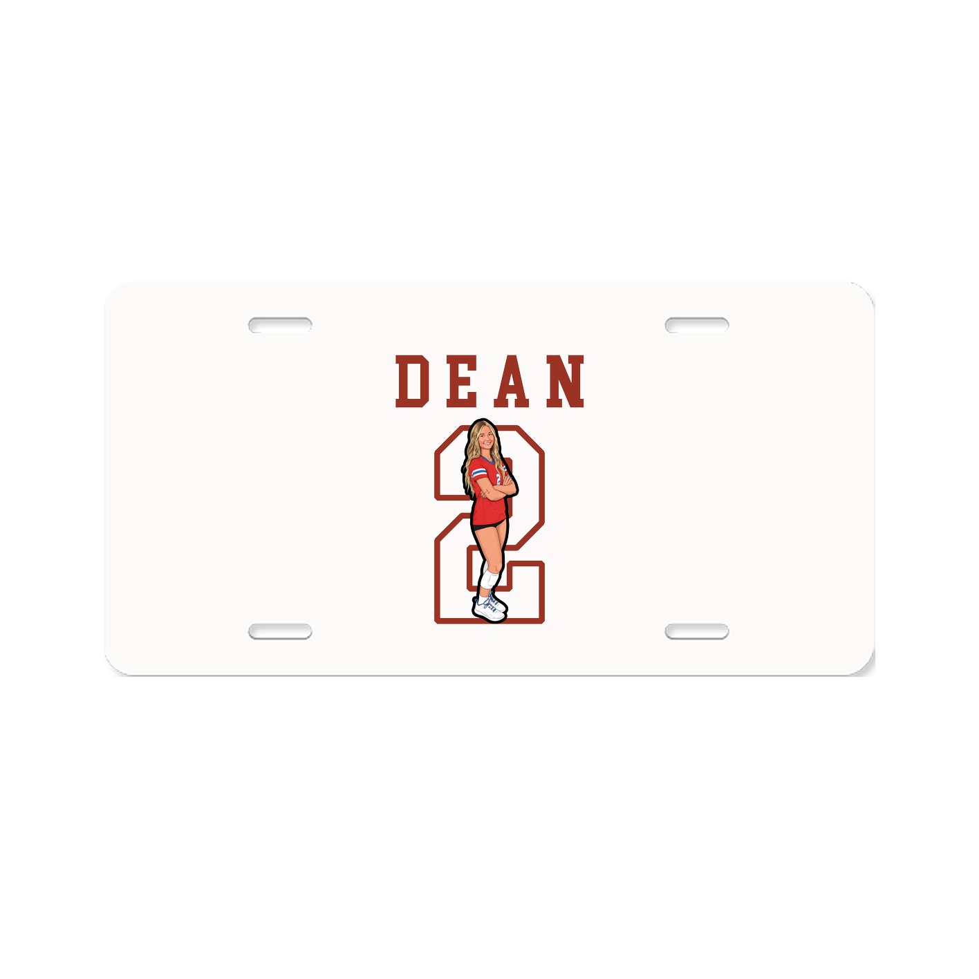 License Plate — Shirsey in Classic