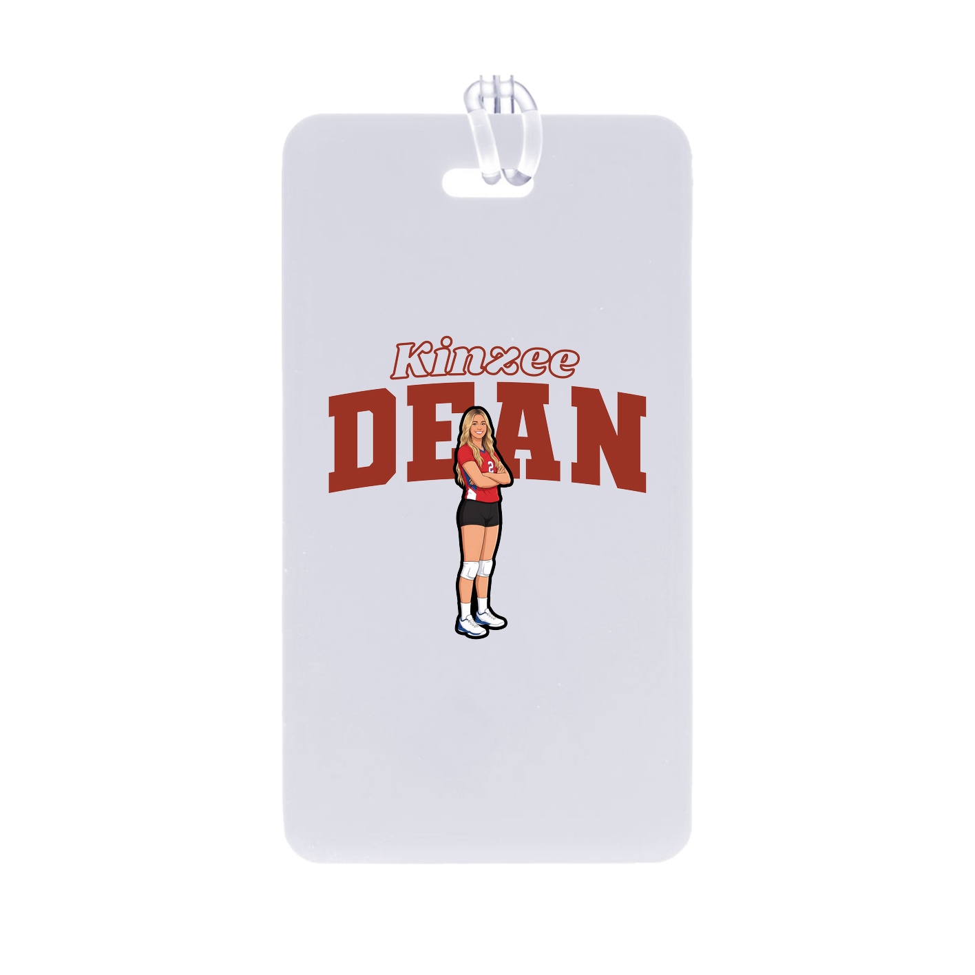 Bag Tag — Name Arch in Classic