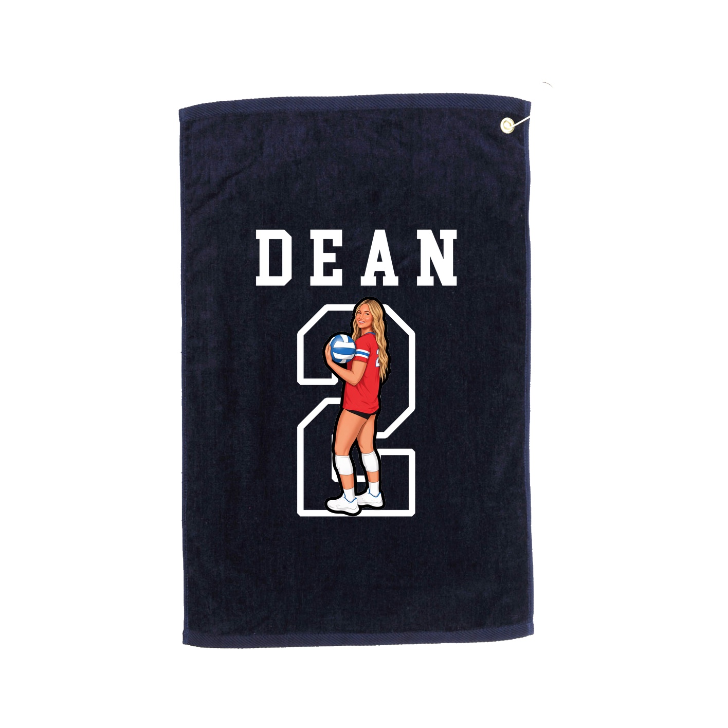 Golf Towel — Shirsey in Navy