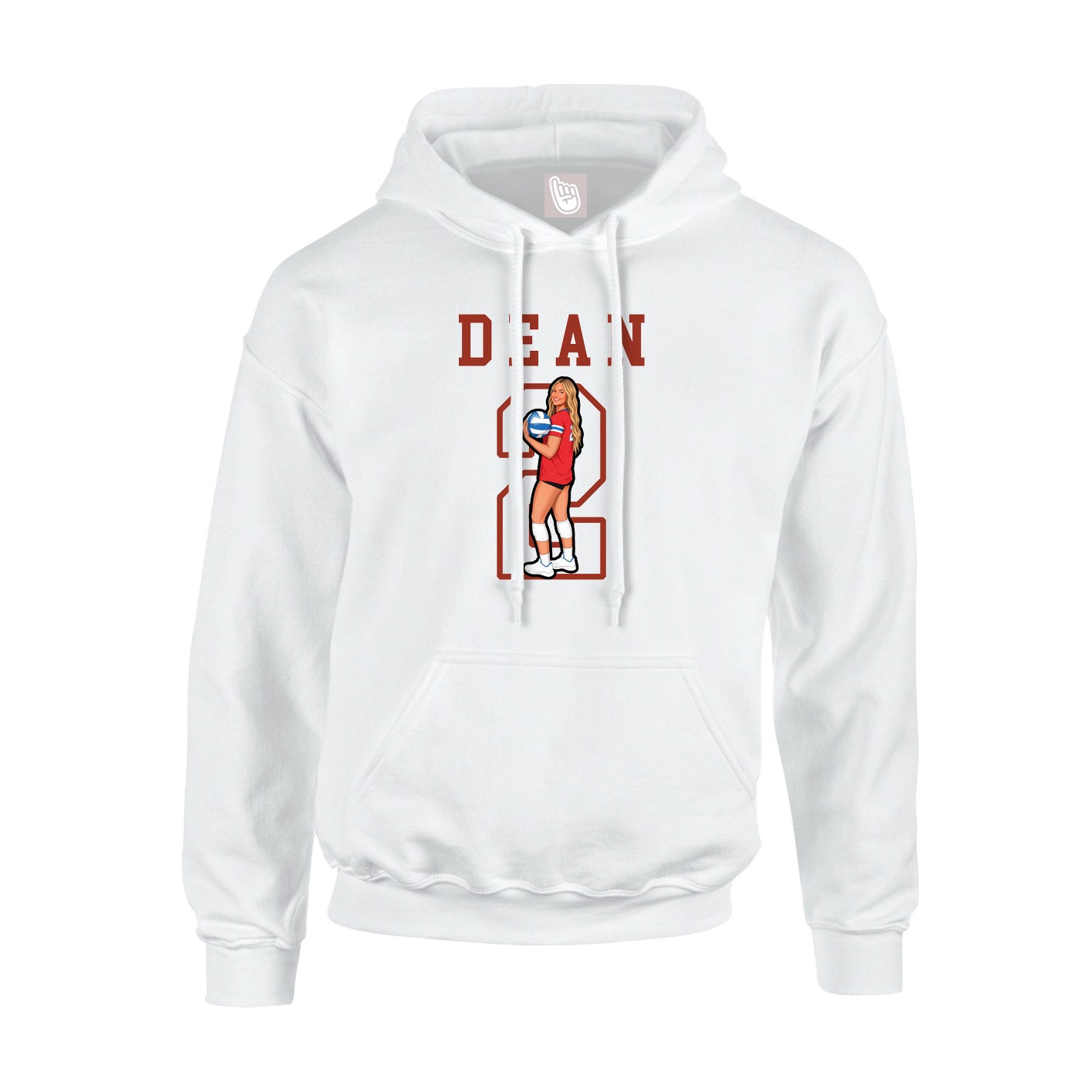 Youth Hoodie — Shirsey in White