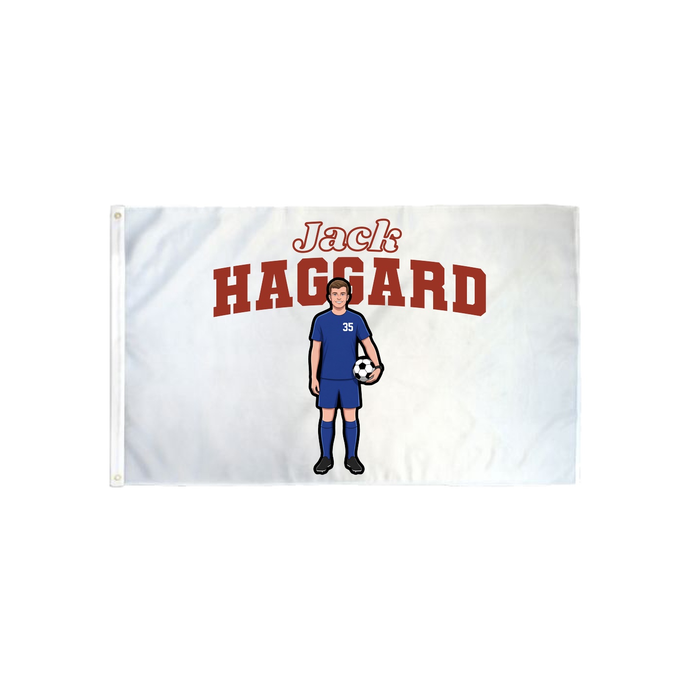 3x5 Flag — Name Arch in Classic