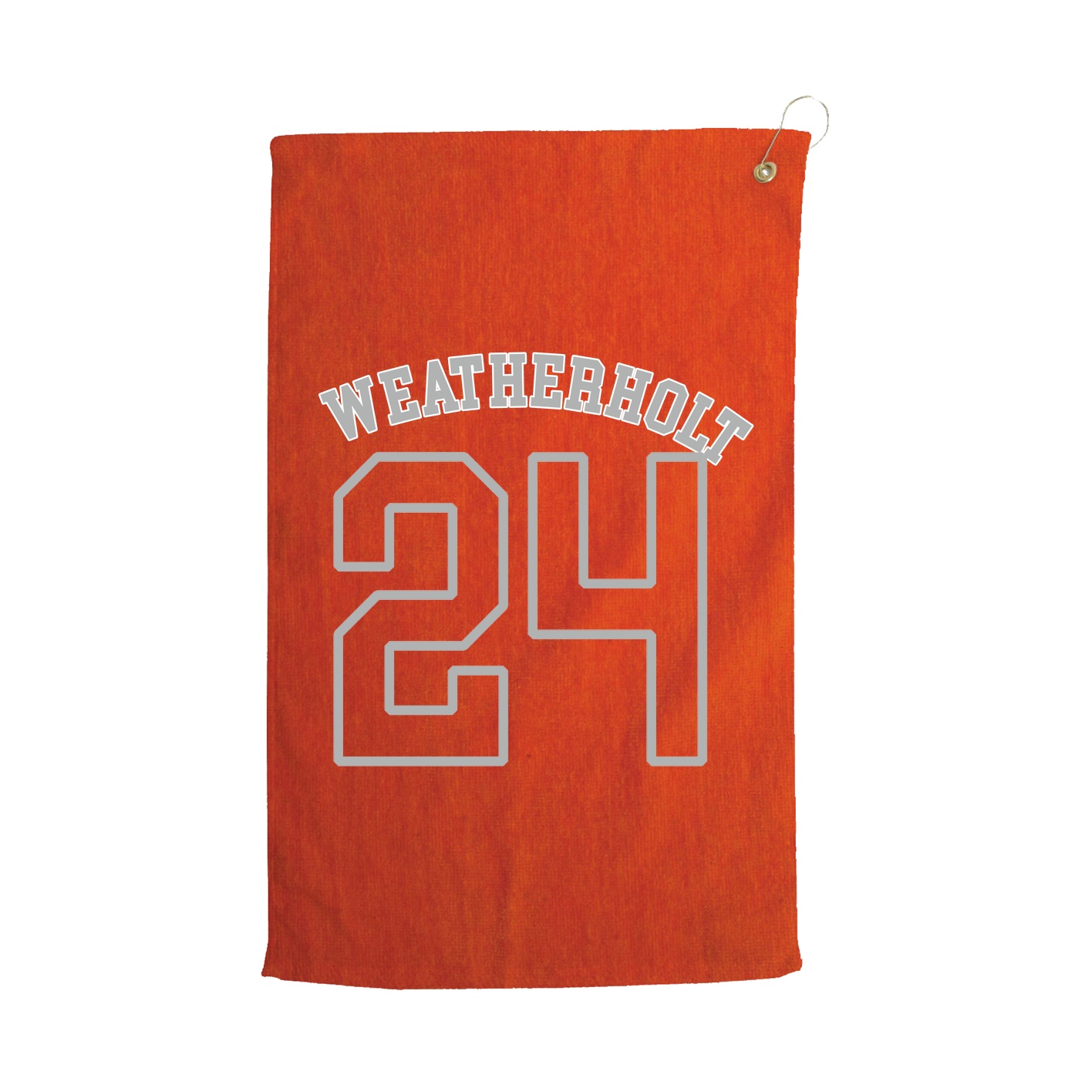 Golf Towel — Shirsey Arch in Orange