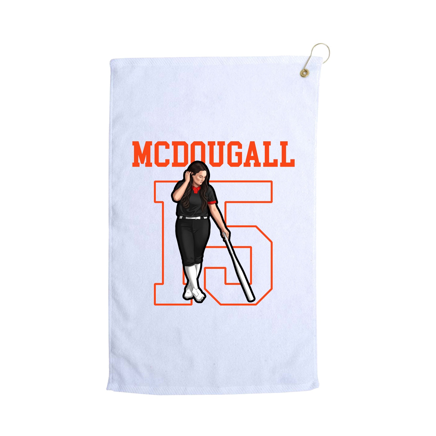 Golf Towel — Shirsey in White