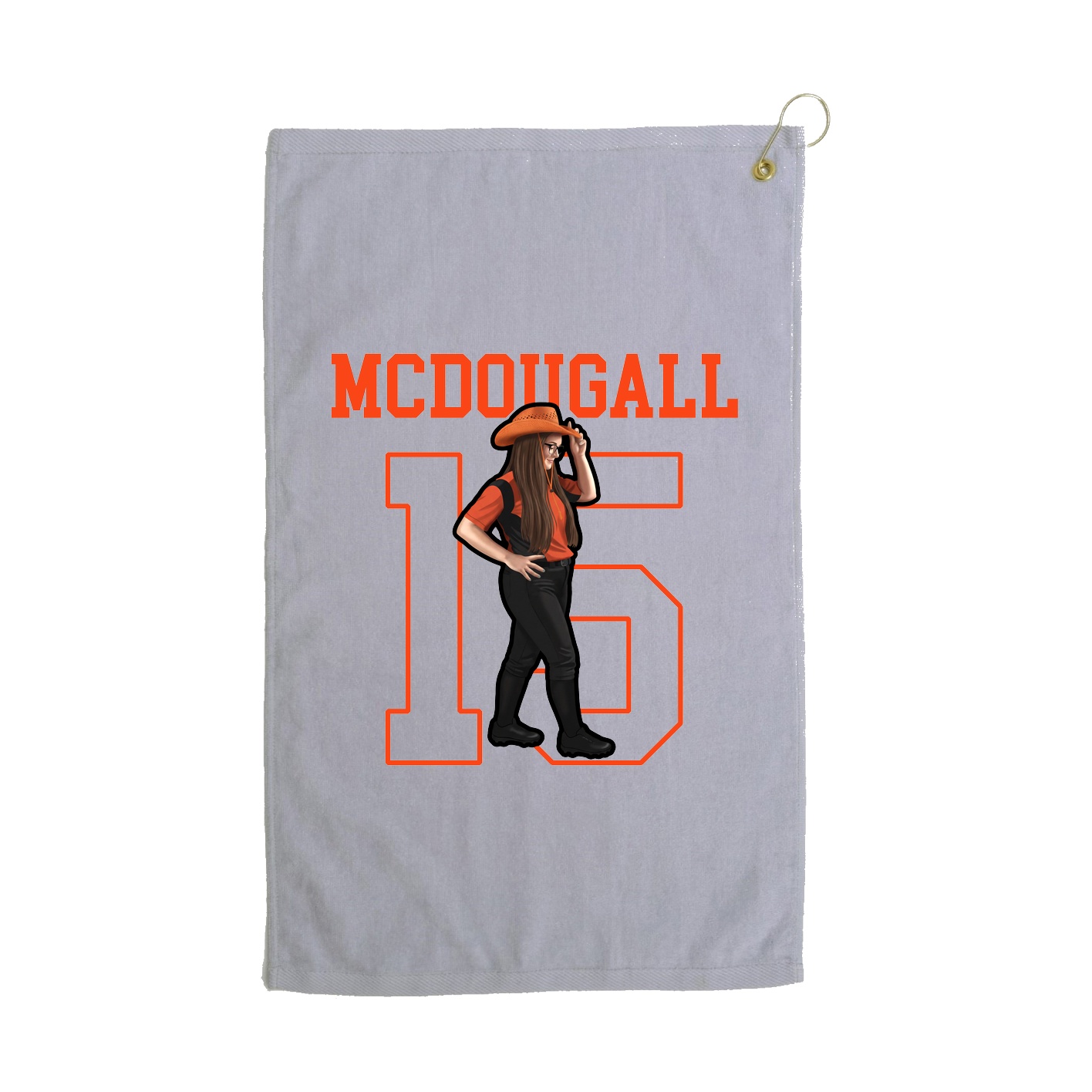 Golf Towel — Shirsey in Grey