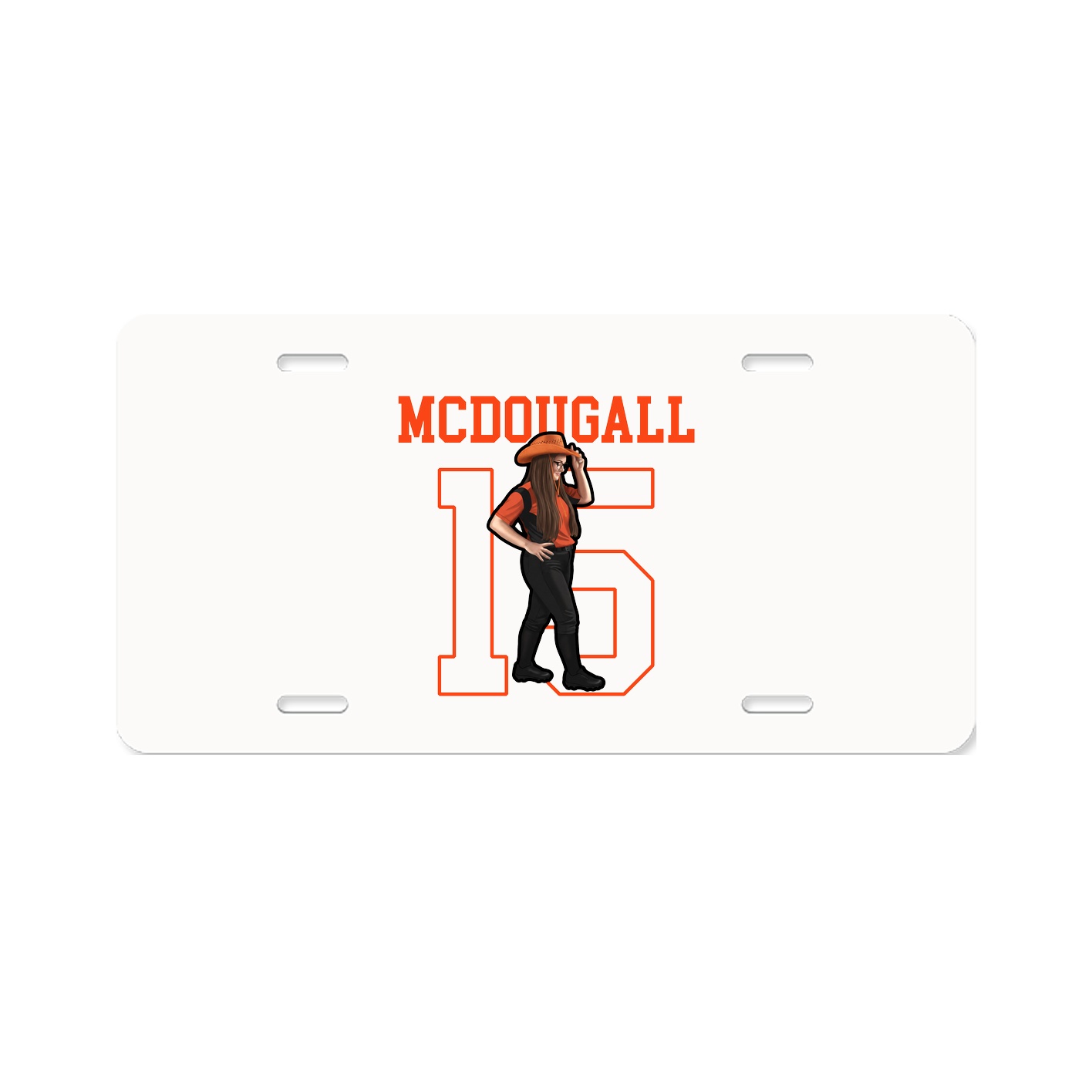 License Plate — Shirsey in Classic