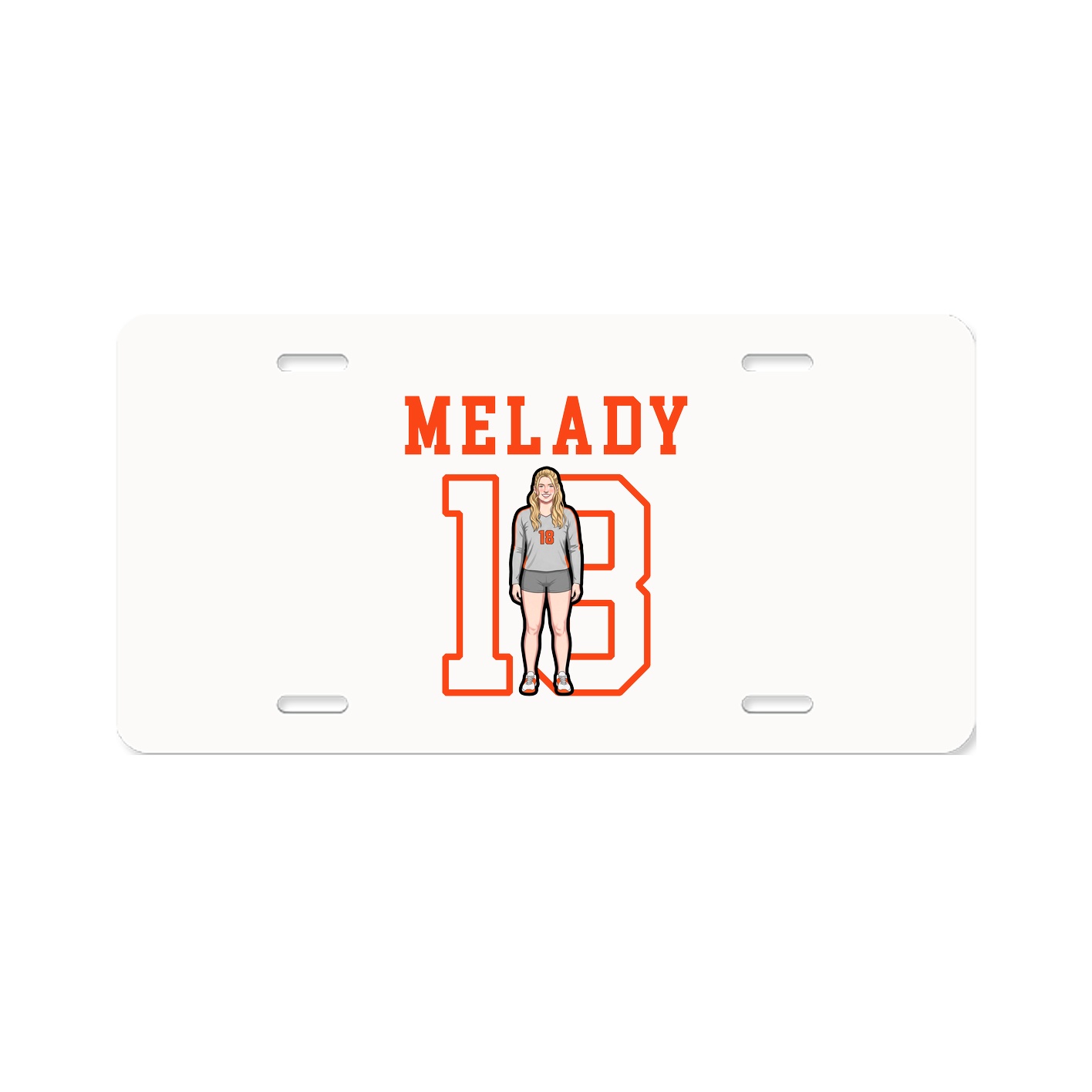 License Plate — Shirsey in Classic