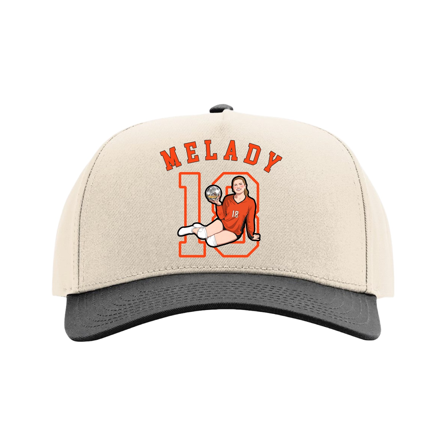 Full Fabric Five-Panel Champ Cap