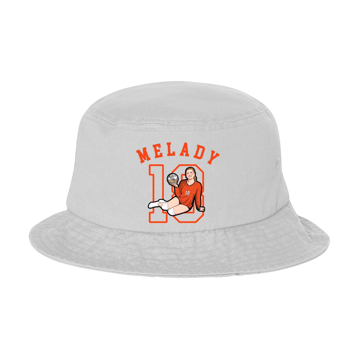 Bucket Cap — Shirsey Arch in White