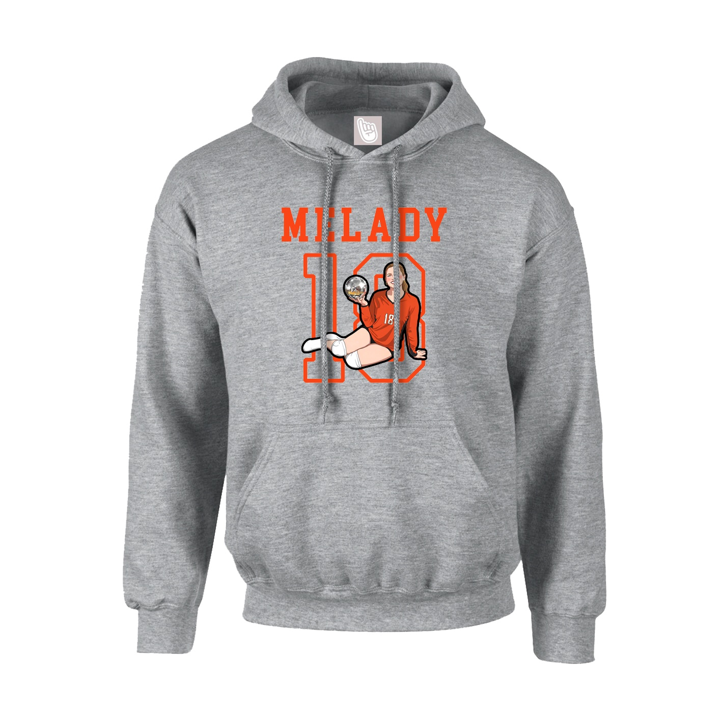 Hoodie — Shirsey in Grey