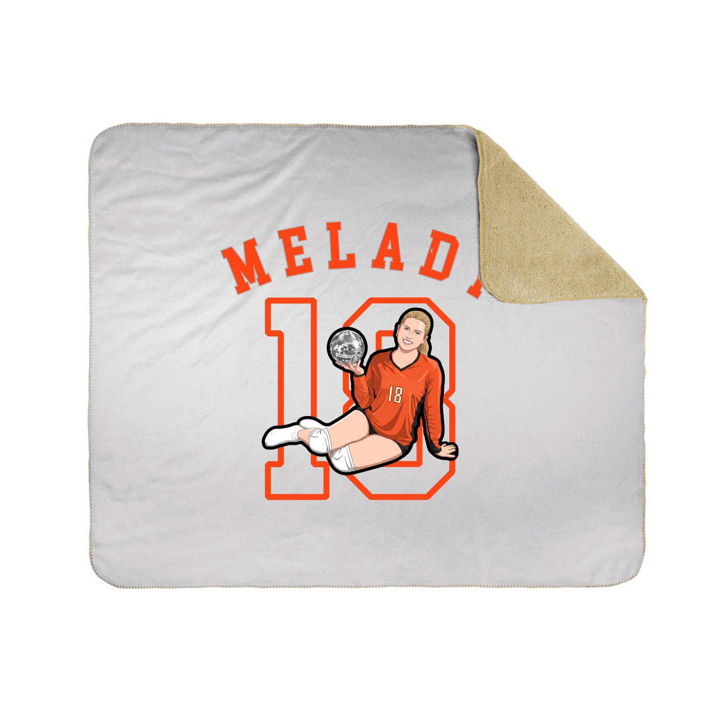 Throw Blanket — Shirsey Arch in White