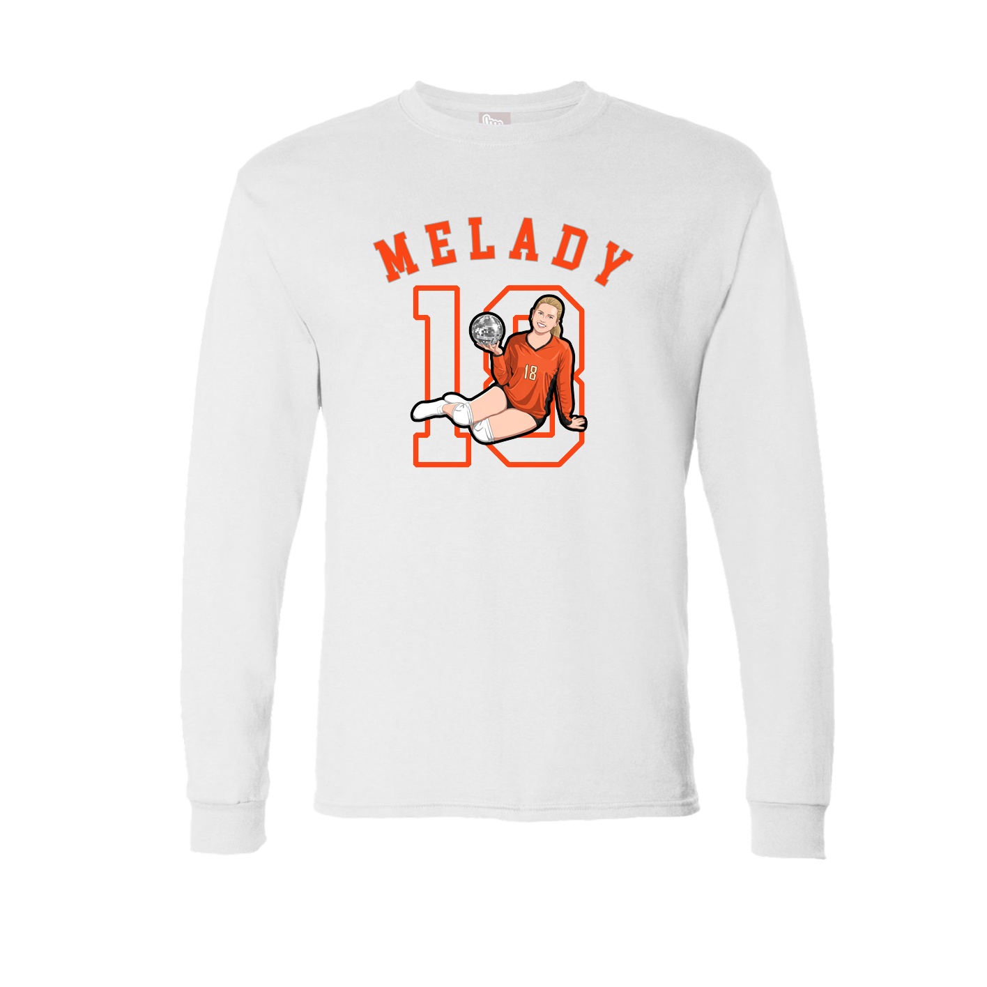 Long Sleeve Tee — Shirsey Arch in White