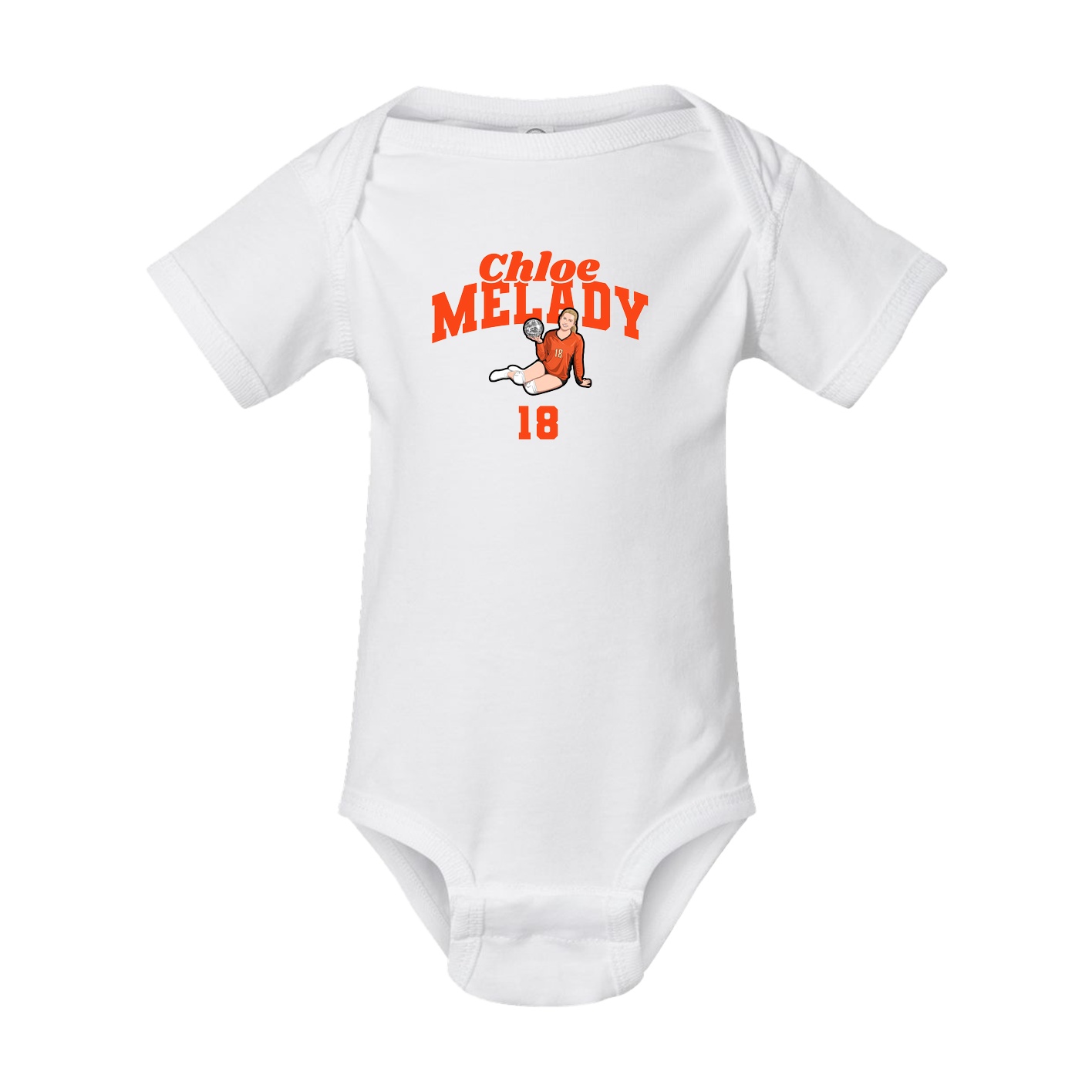 Baby Onesie — Signature Arch in White