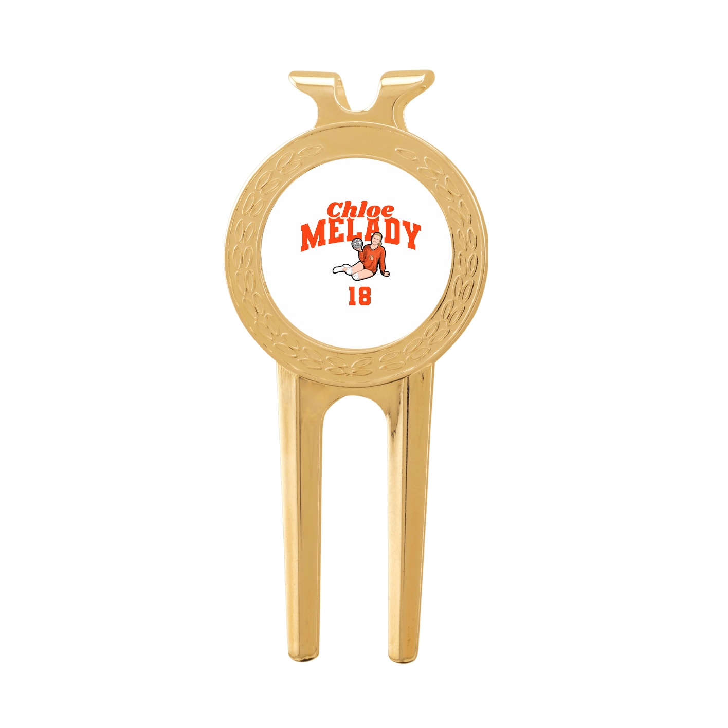 Divot Tool with Ball Marker — Signature Arch in Classic