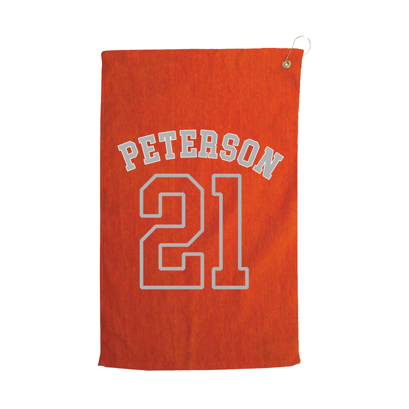 Golf Towel — Shirsey Arch in Orange