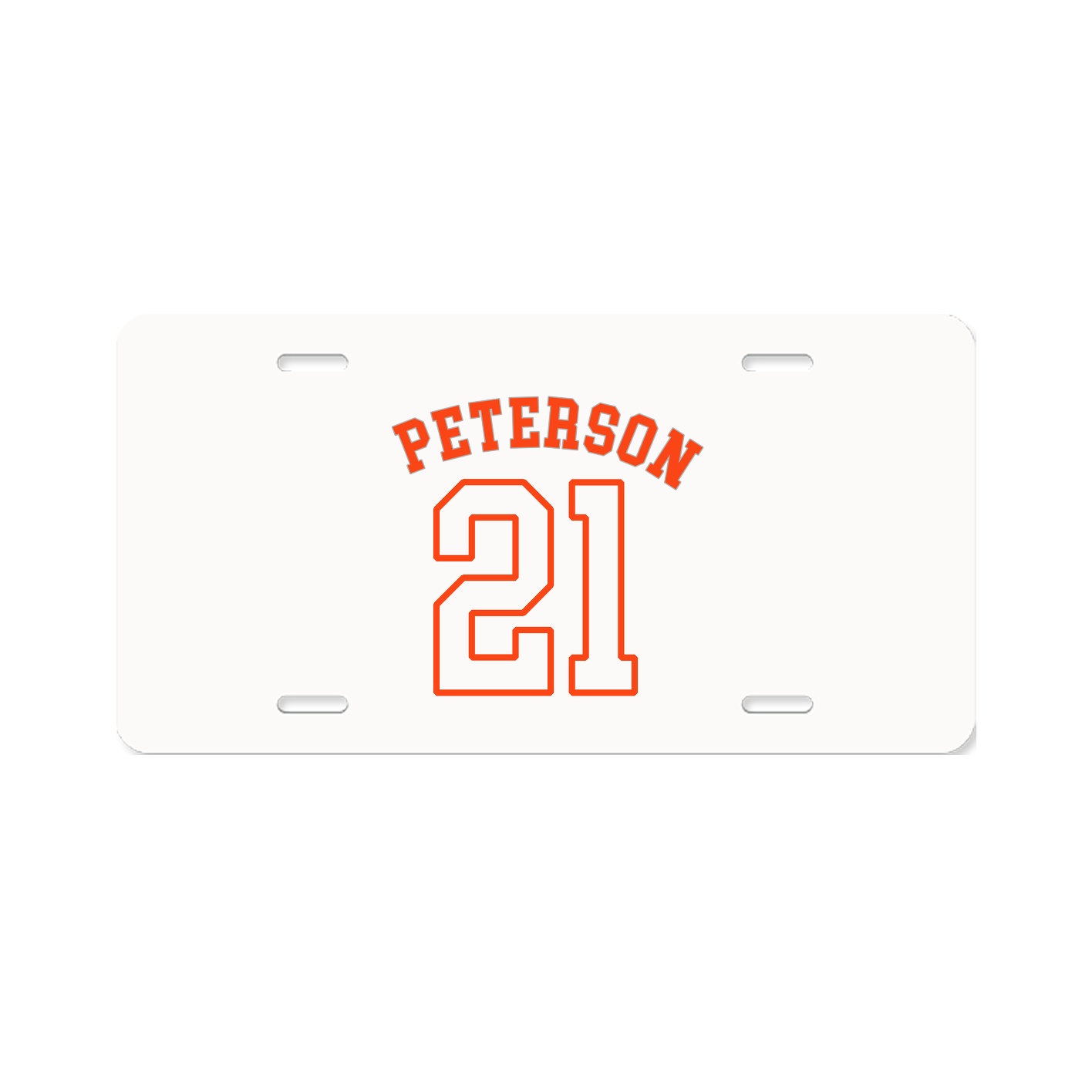 License Plate — Shirsey Arch in Classic
