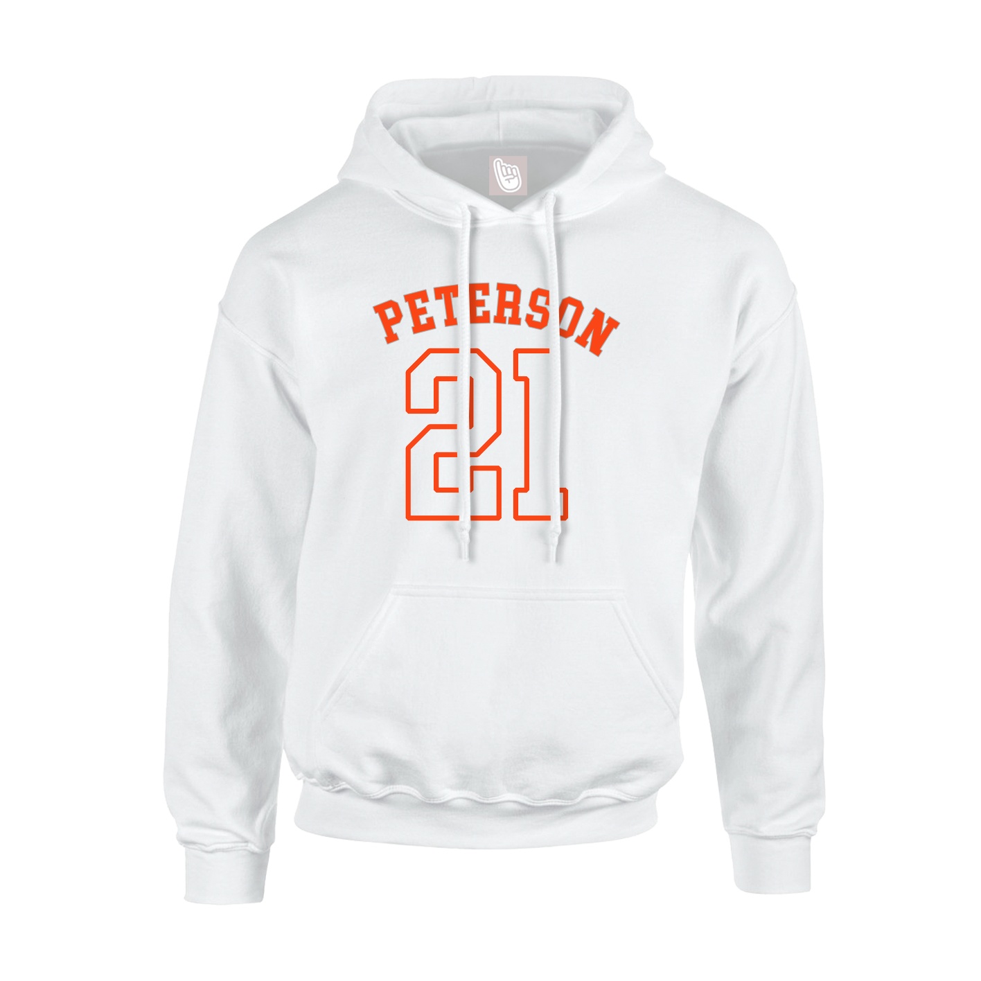 Hoodie — Shirsey Arch in White