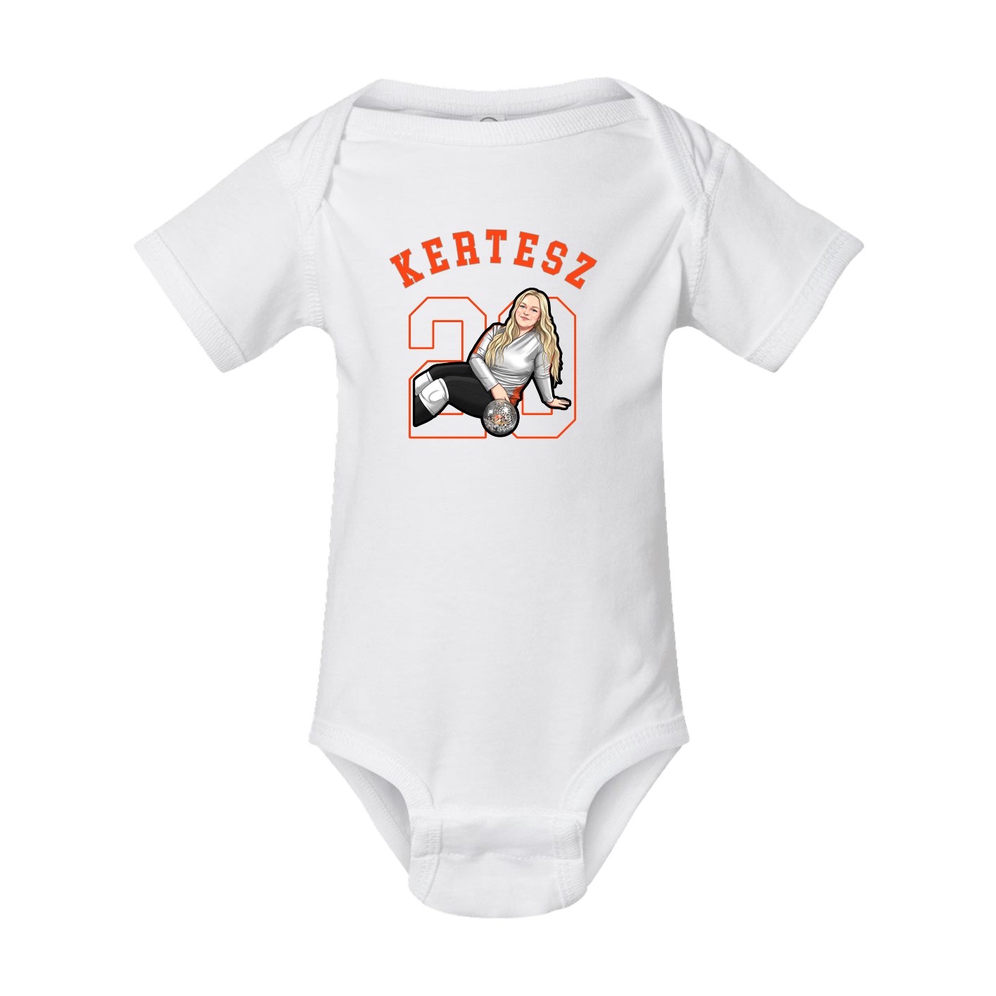 Baby Onesie — Shirsey Arch in White