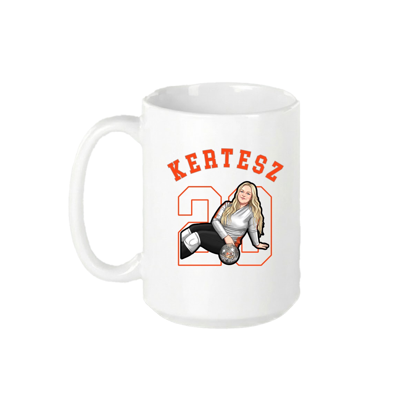 15oz Coffee Mug — Shirsey Arch in White