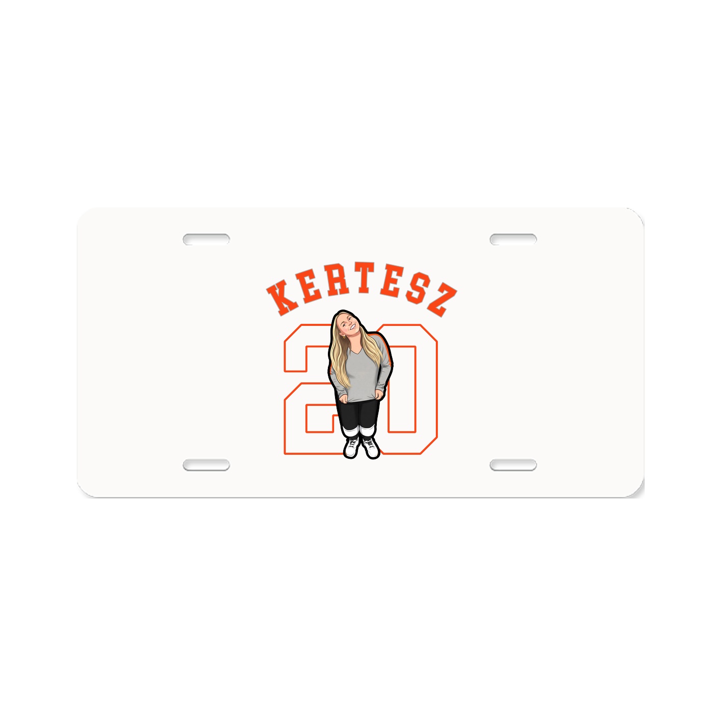 License Plate — Shirsey Arch in Classic