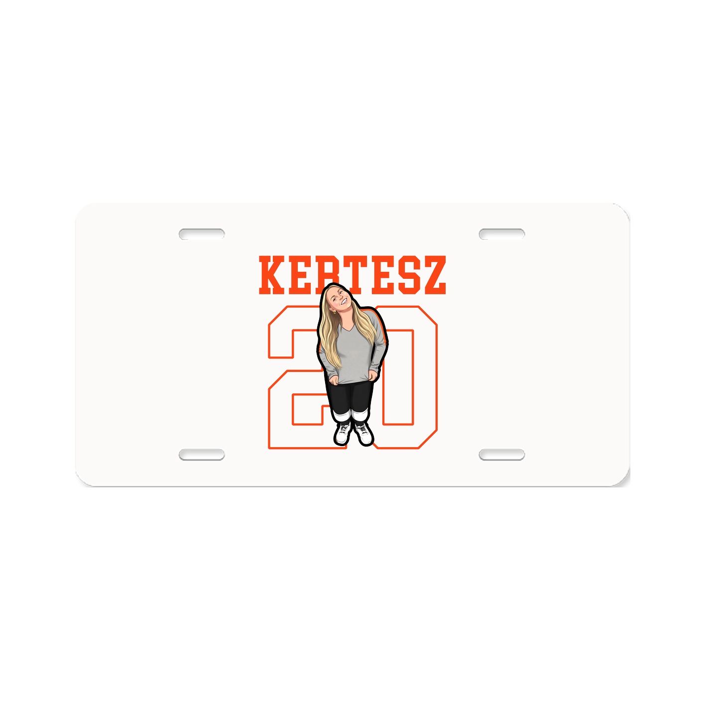 License Plate — Shirsey in Classic