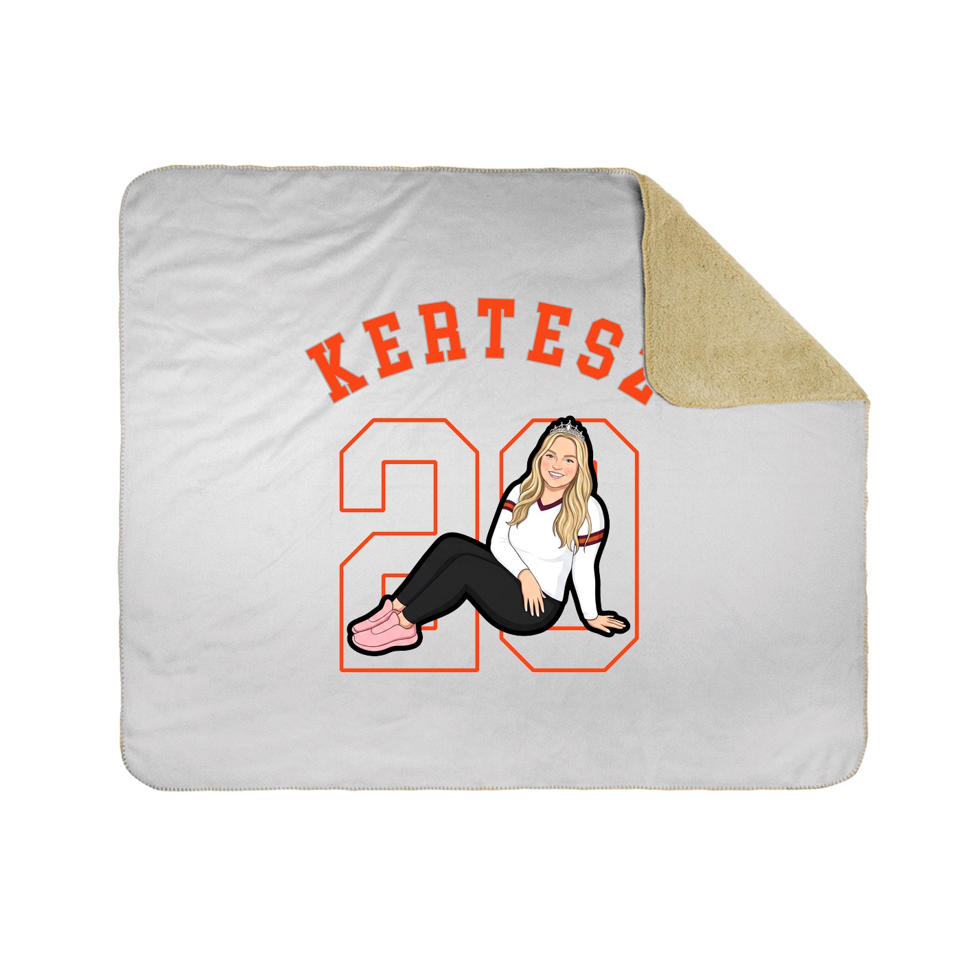 Throw Blanket — Shirsey Arch in White