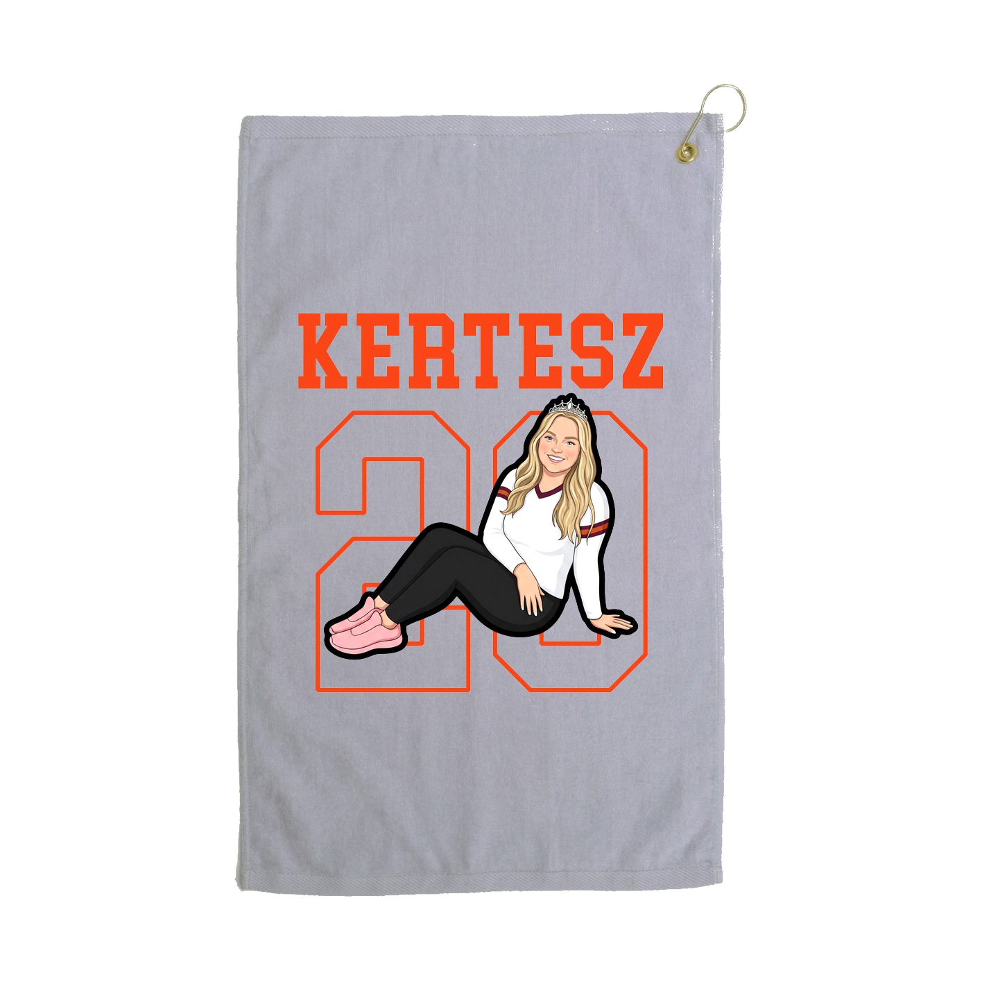 Golf Towel — Shirsey in Grey