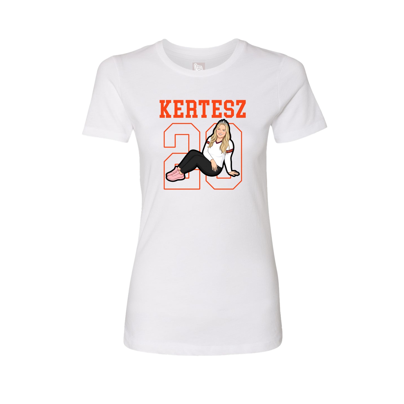 Fitted Women's Tee — Shirsey in White