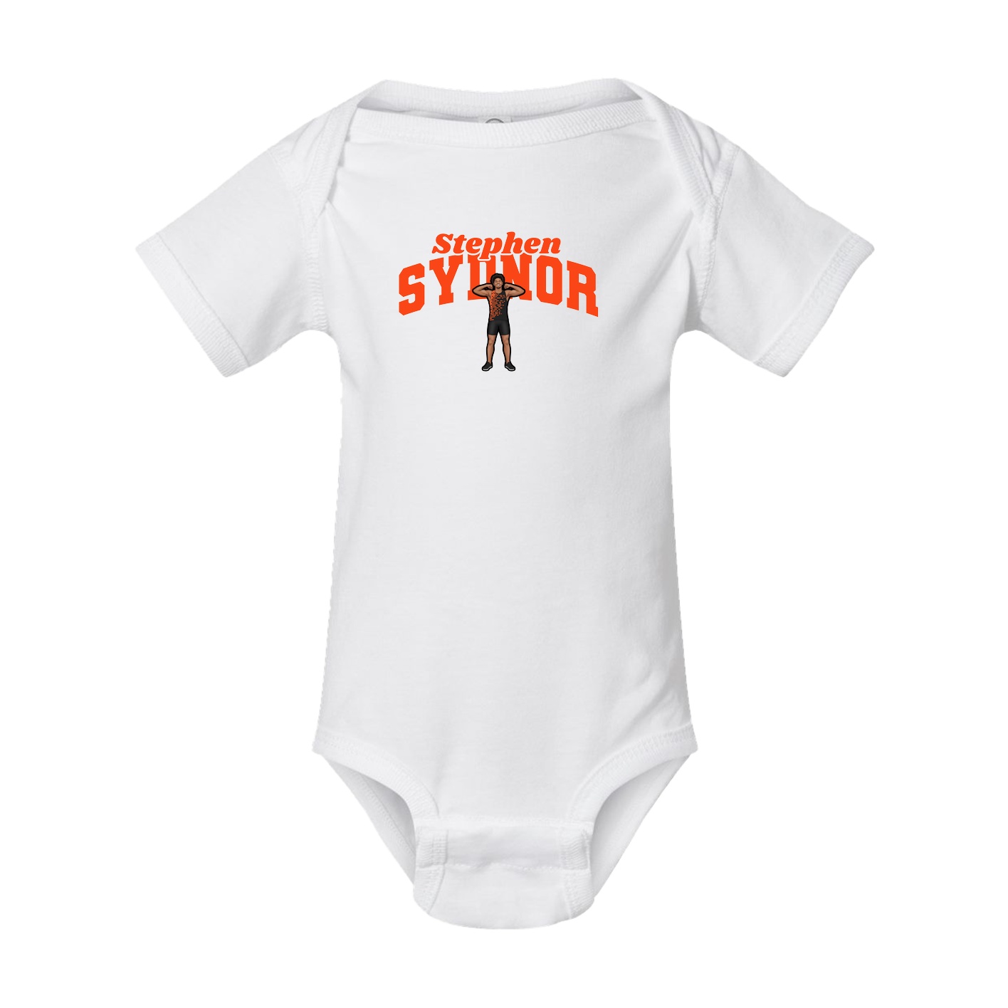 Baby Onesie — Signature Arch in White