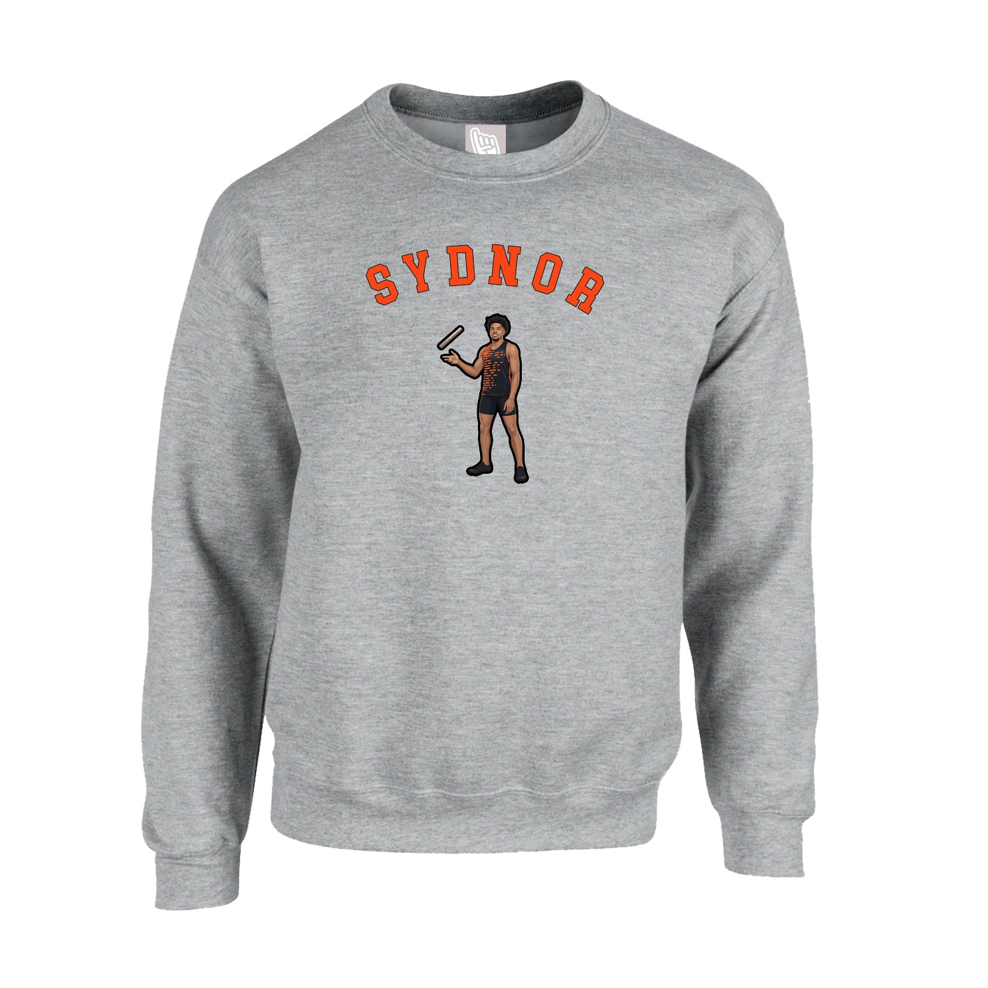 Fleece Crew — Shirsey Arch in Grey