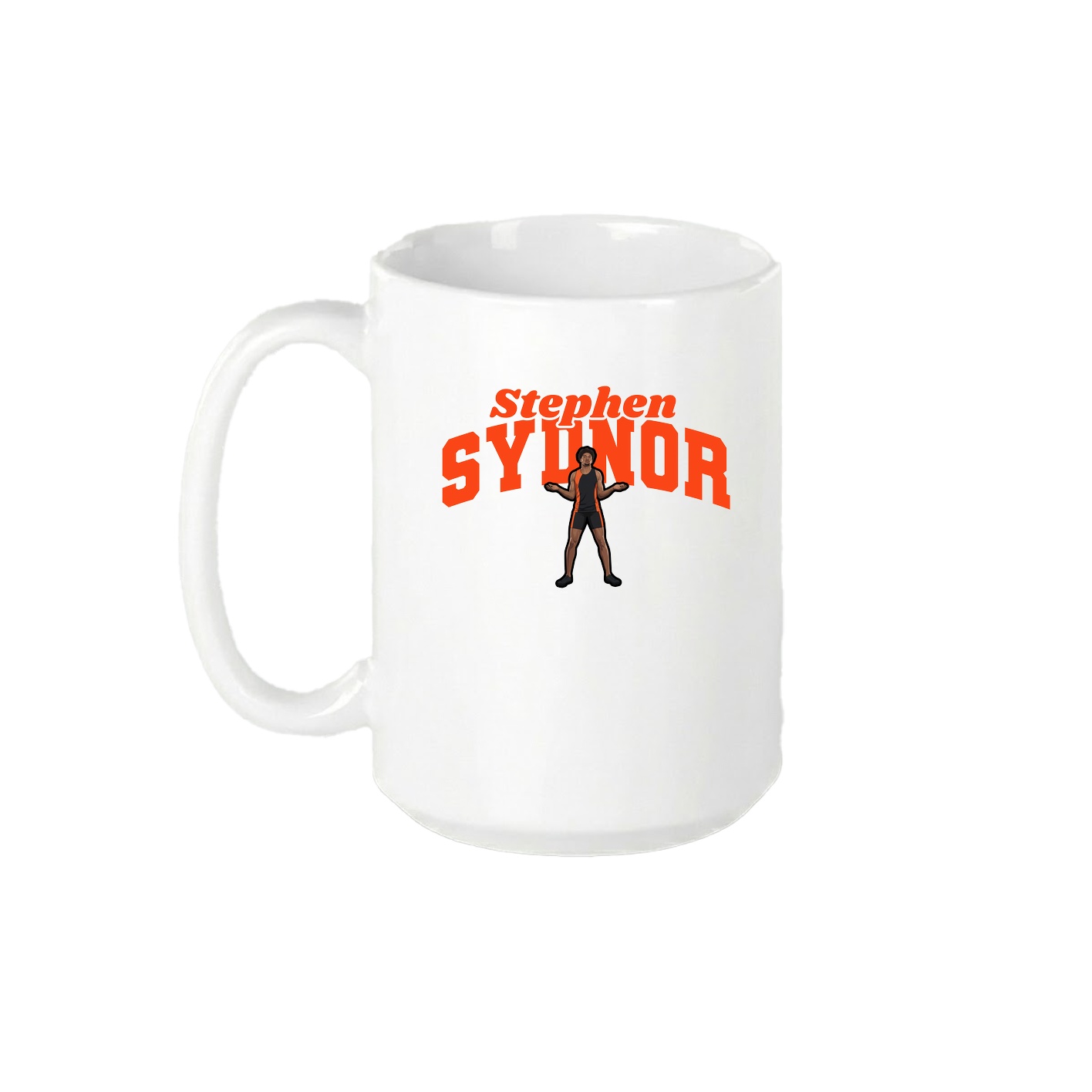 15oz Coffee Mug — Signature Arch in White