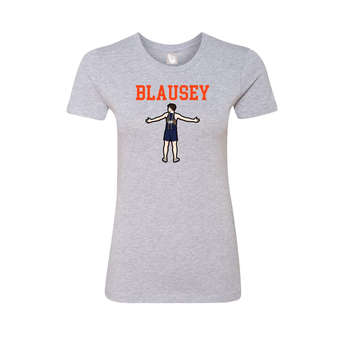Fitted Women's Tee — Shirsey in Grey