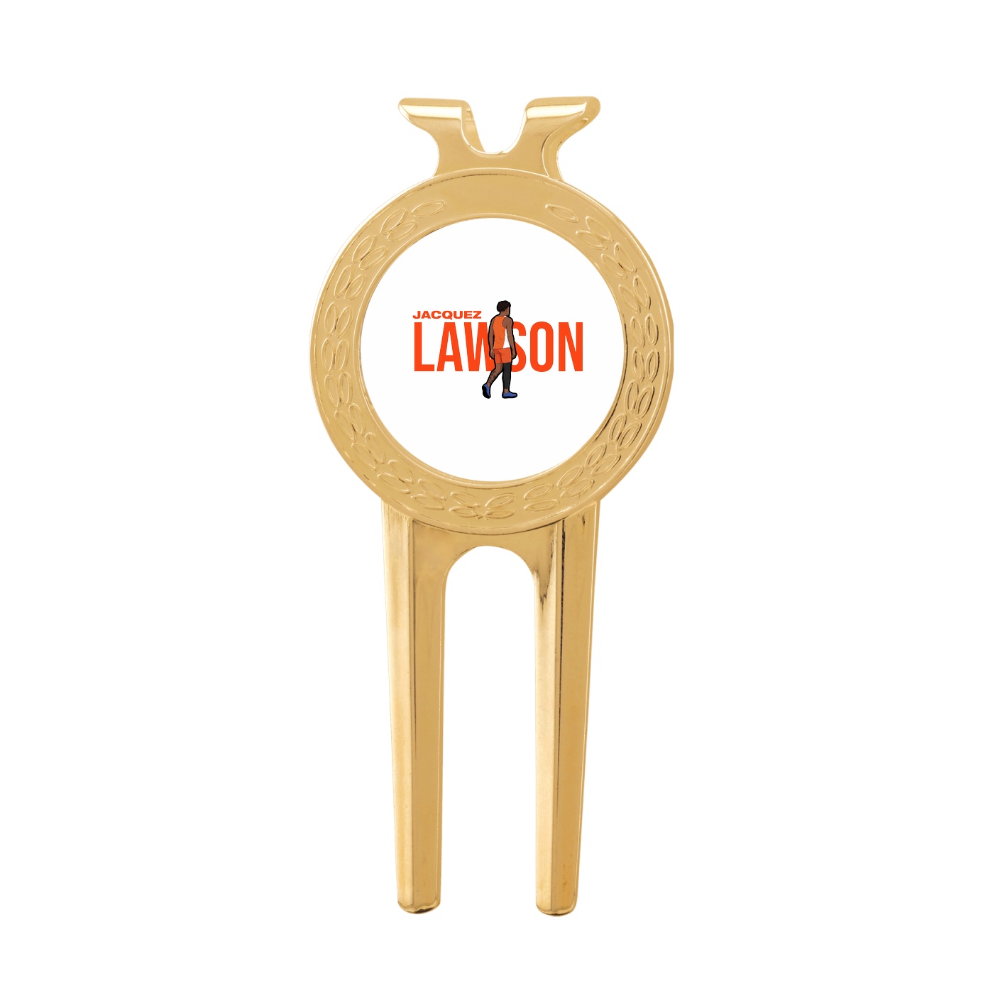 Divot Tool with Ball Marker — Player Name in Classic