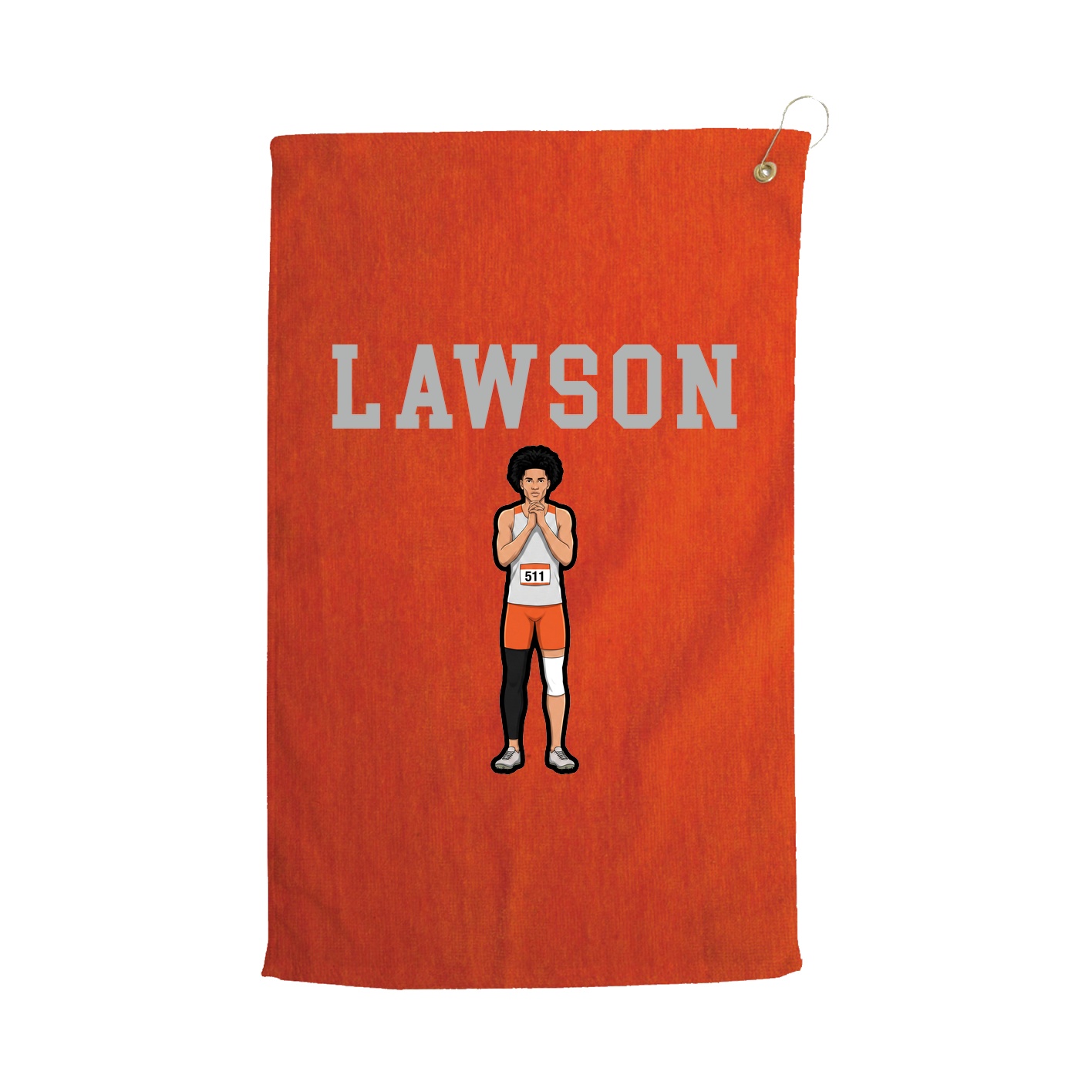 Golf Towel — Shirsey in Orange