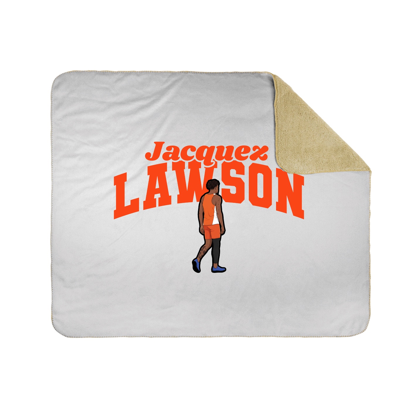 Throw Blanket — Signature Arch in White