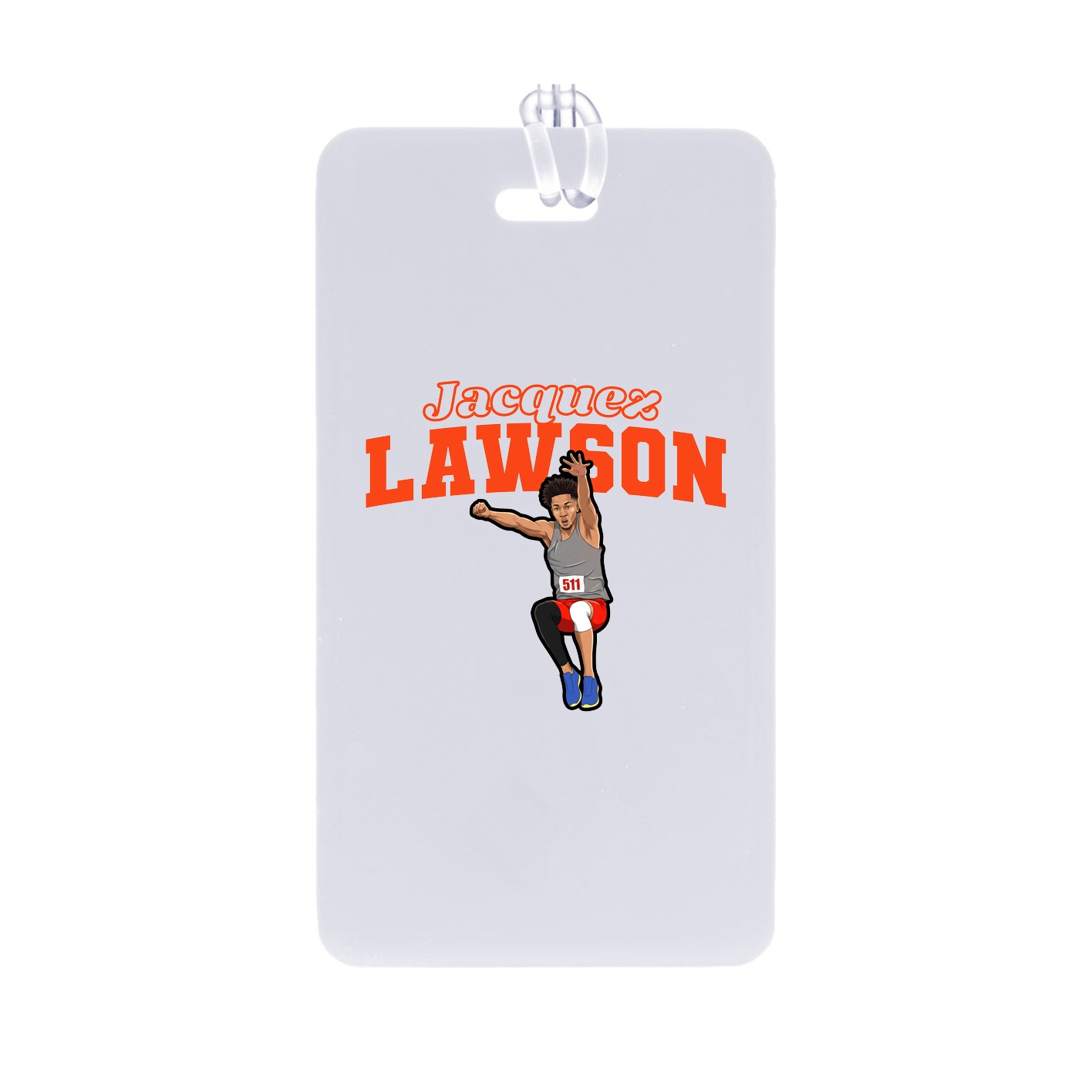 Bag Tag — Name Arch in Classic