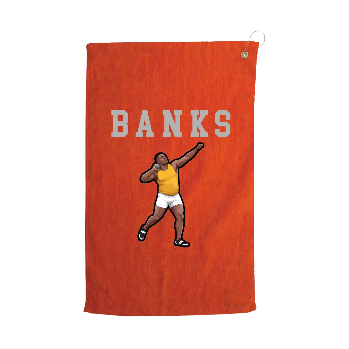 Golf Towel — Shirsey in Orange