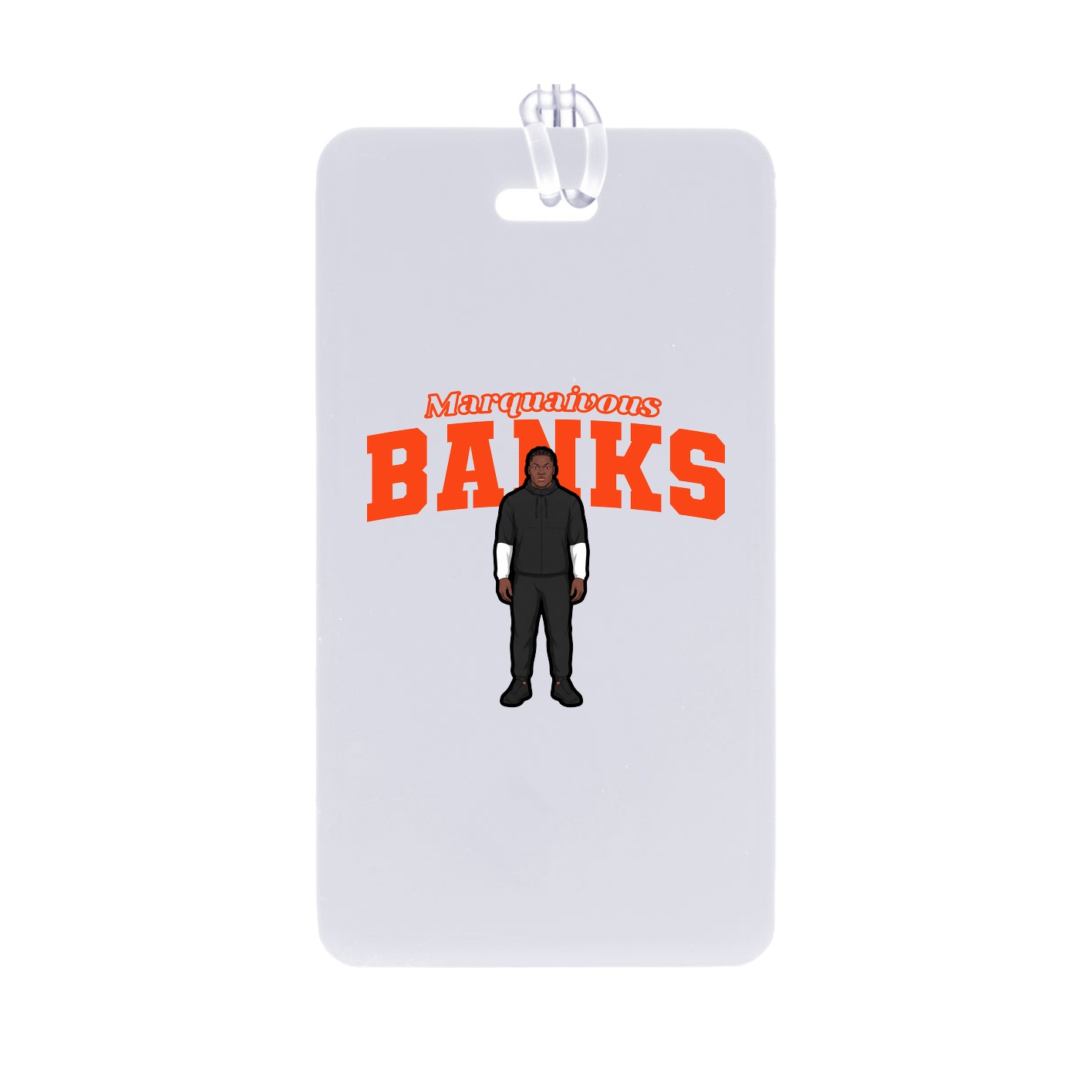 Bag Tag — Name Arch in Classic