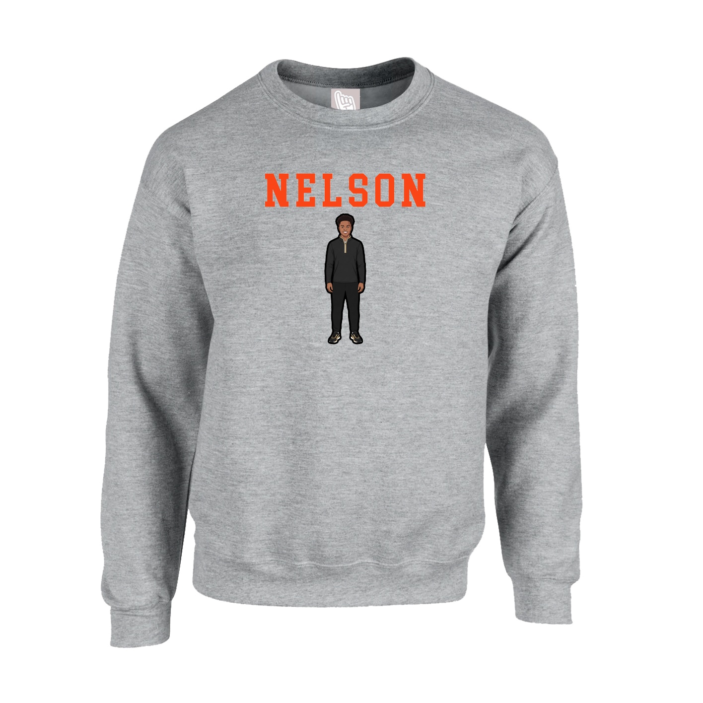 Fleece Crew — Shirsey in Grey