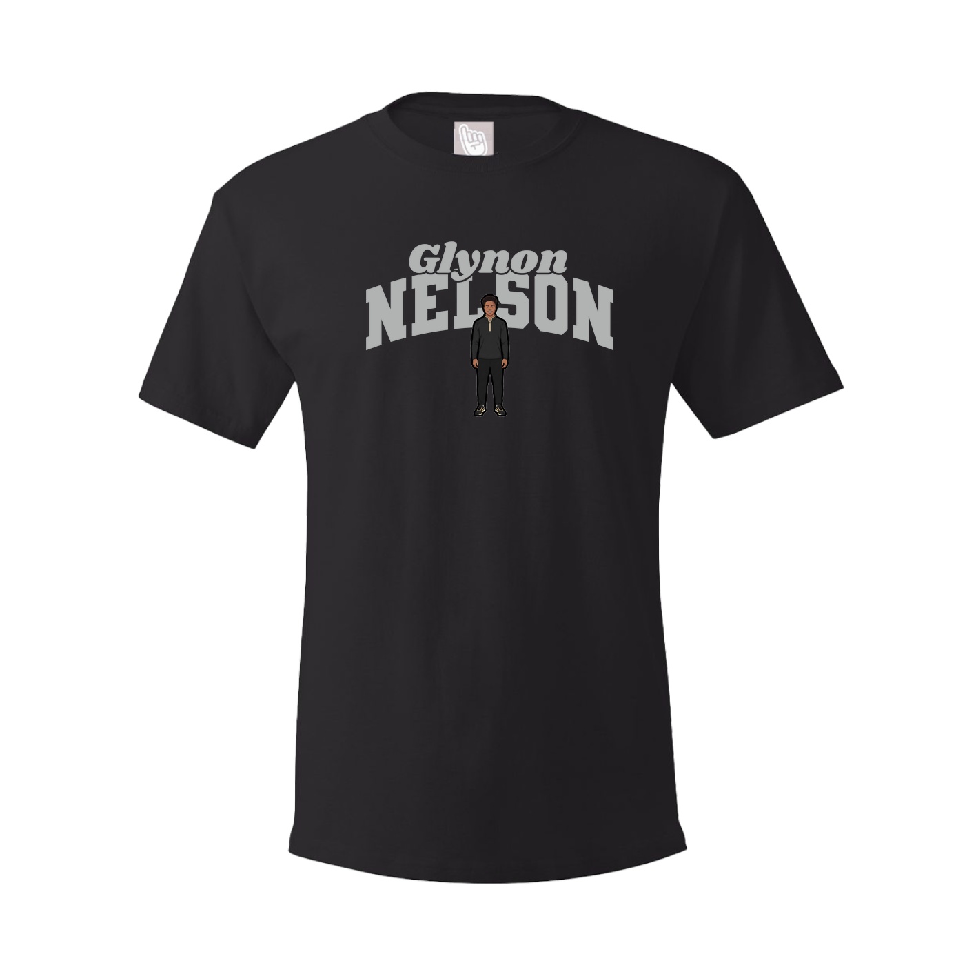Youth Tee — Signature Arch in Black