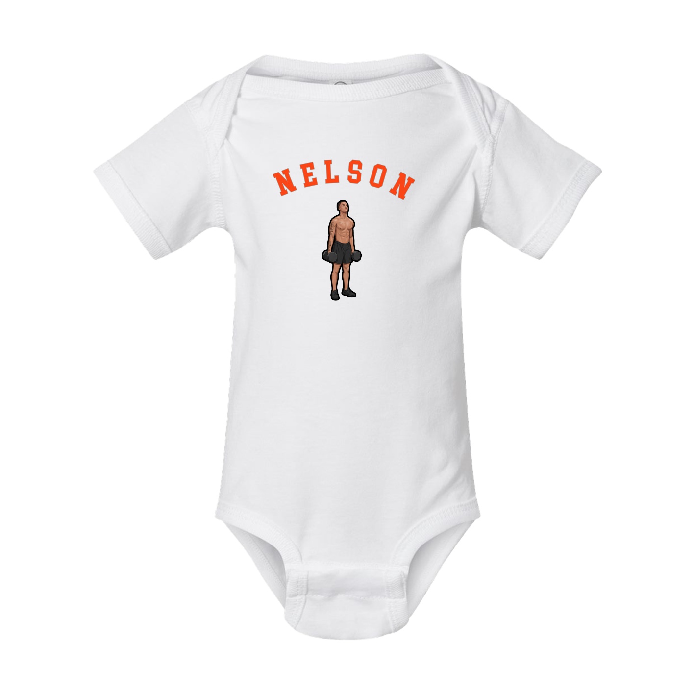 Baby Onesie — Shirsey Arch in White