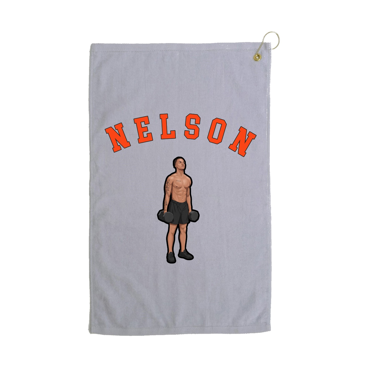 Golf Towel — Shirsey Arch in Grey
