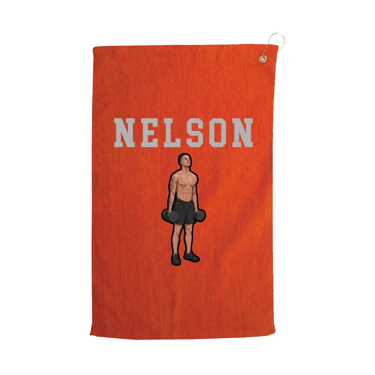 Golf Towel — Shirsey in Orange