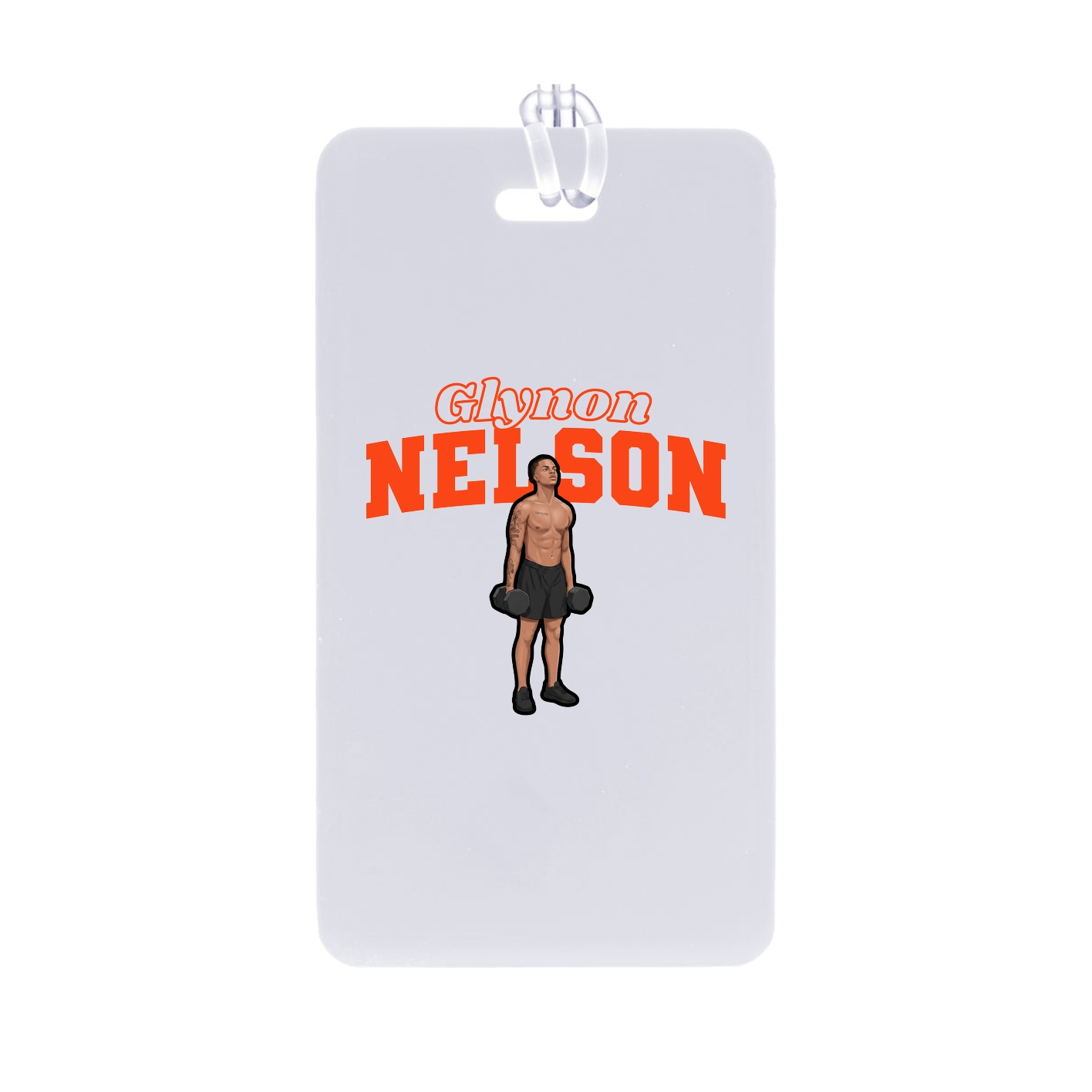 Bag Tag — Name Arch in Classic