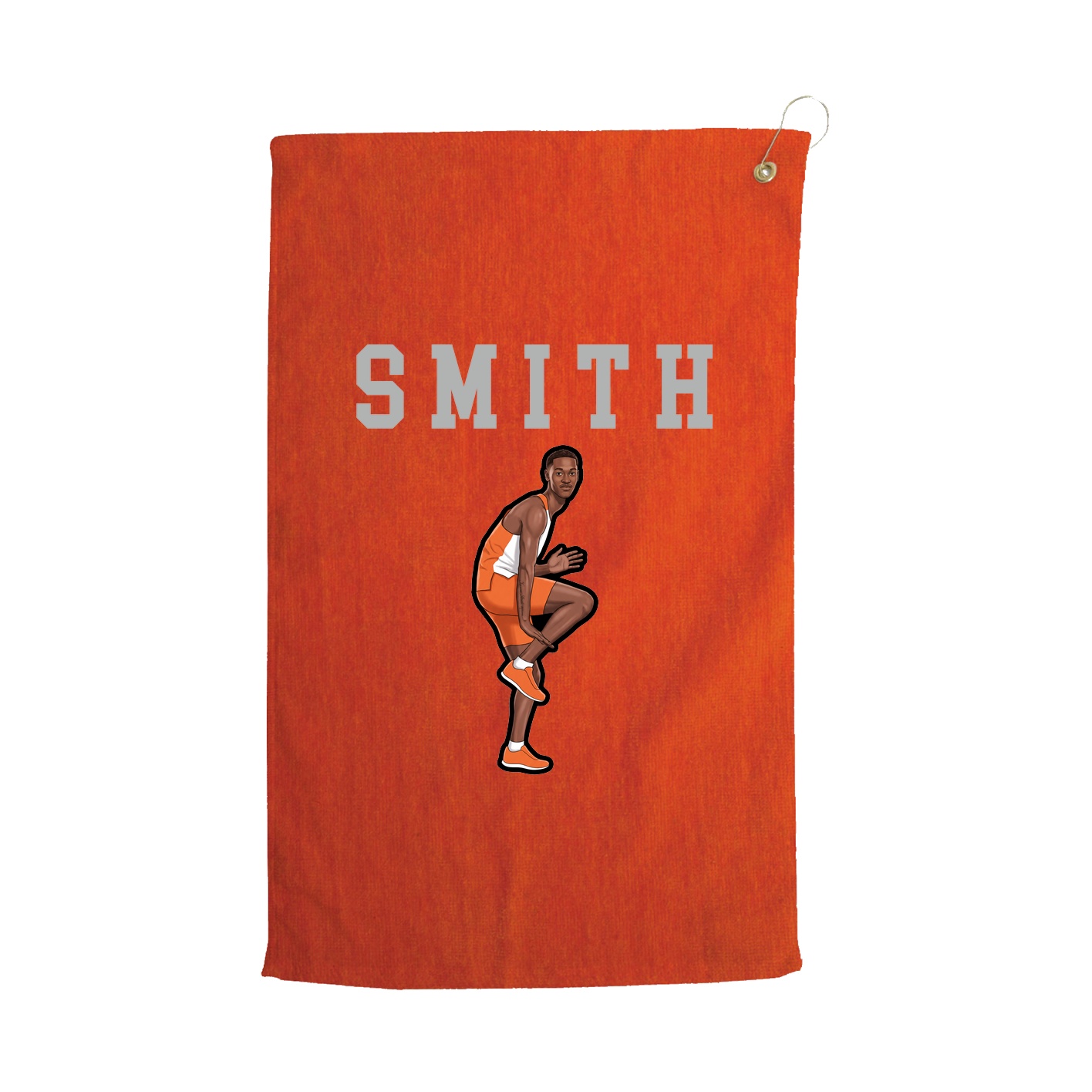Golf Towel — Shirsey in Orange