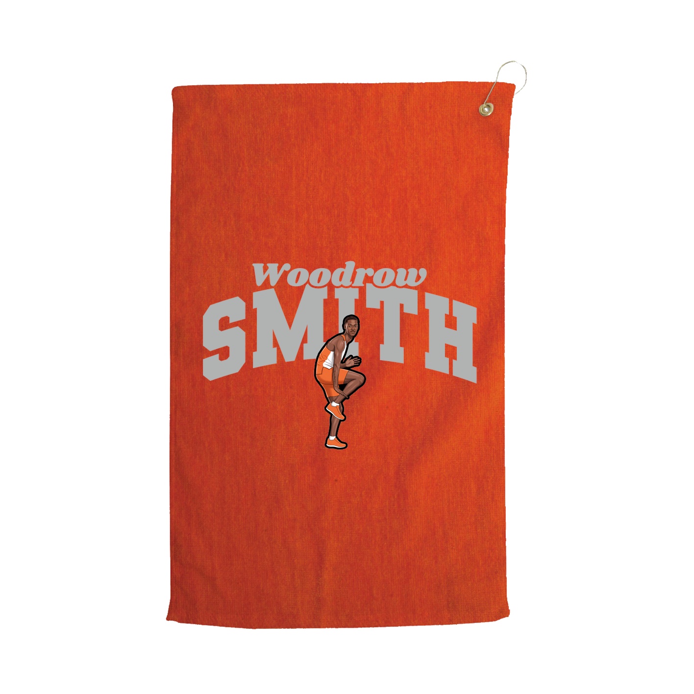 Golf Towel — Signature Arch in Orange