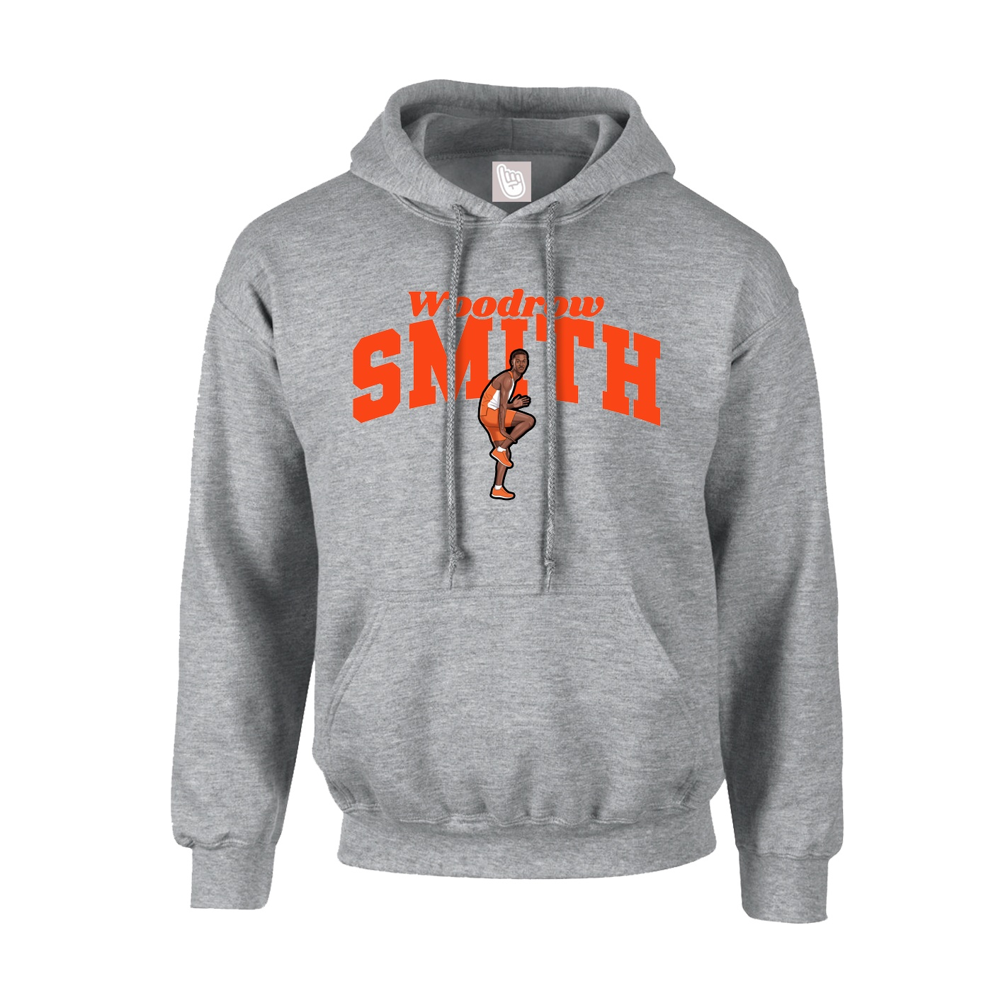 Hoodie — Signature Arch in Grey