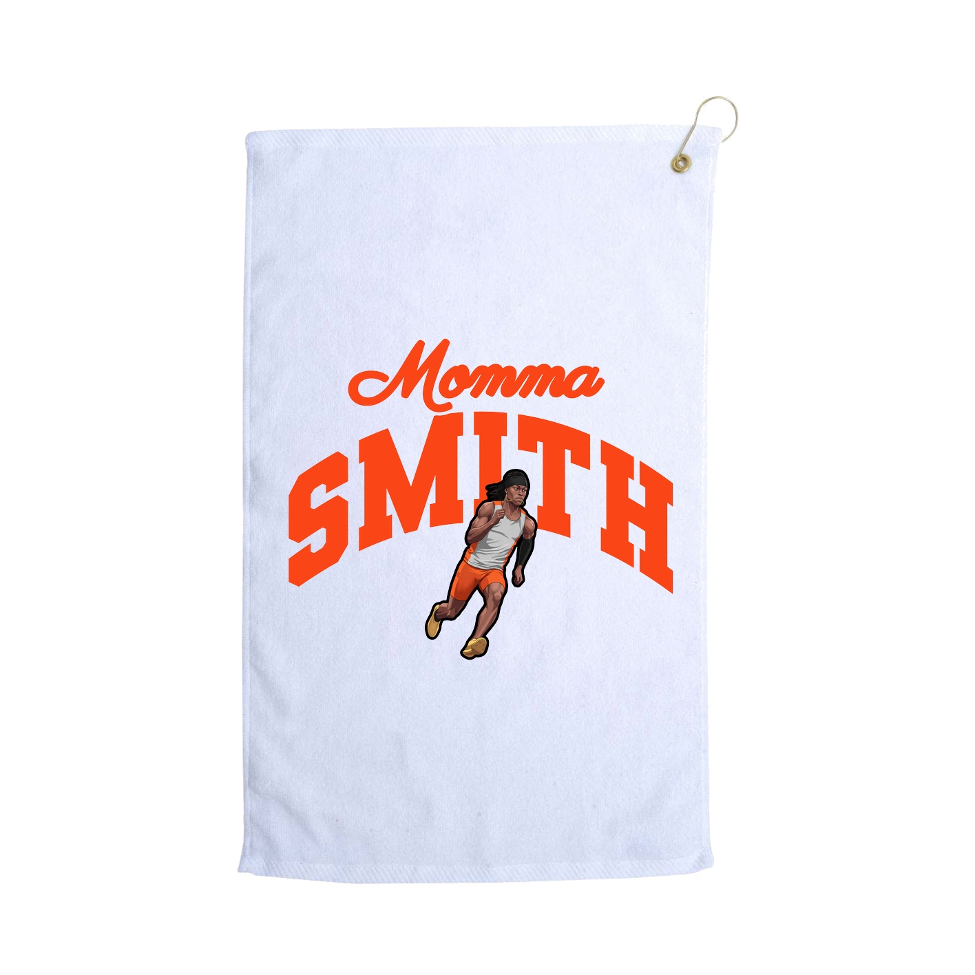 Golf Towel — Mothers Day Arch in White