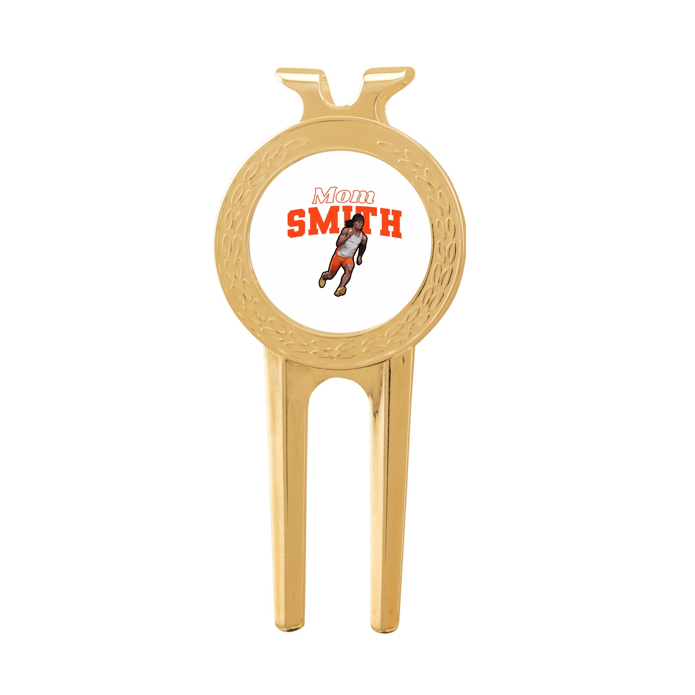 Divot Tool with Ball Marker — Mothers Day Block in Classic