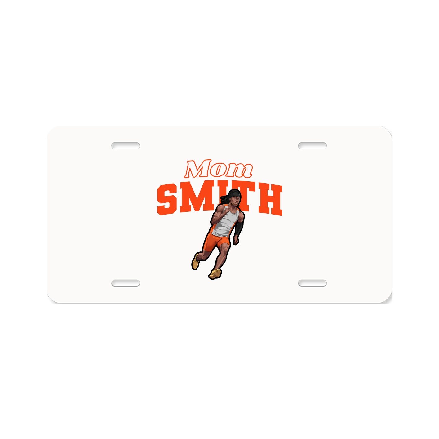 License Plate — Mothers Day Block in Classic